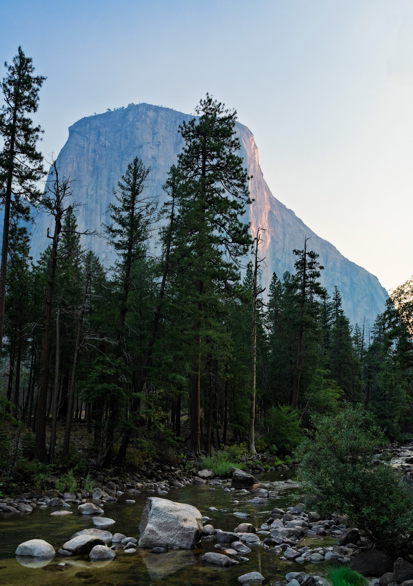 Merced River and El Capitan - Yosemite National Park