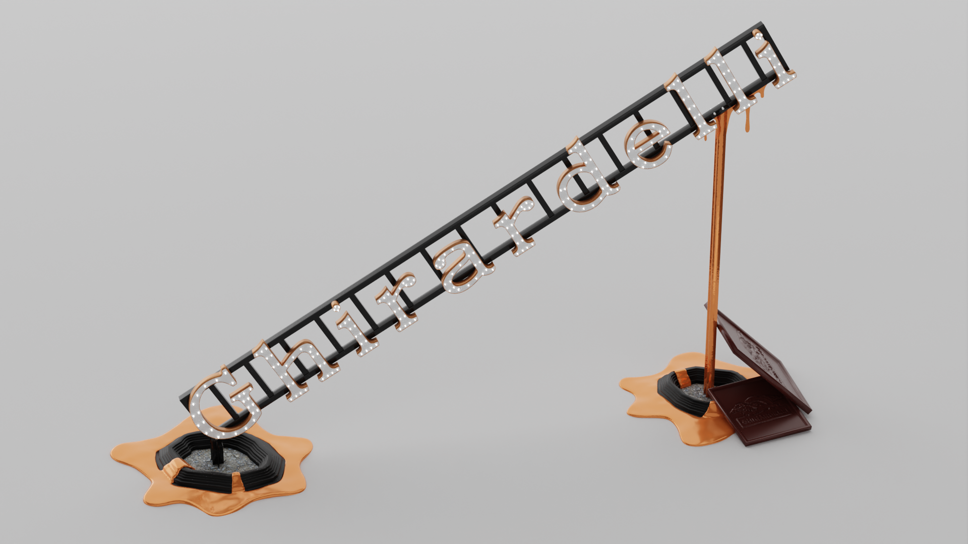 Ghiraardelli Toronto Installation 3D Mock up 