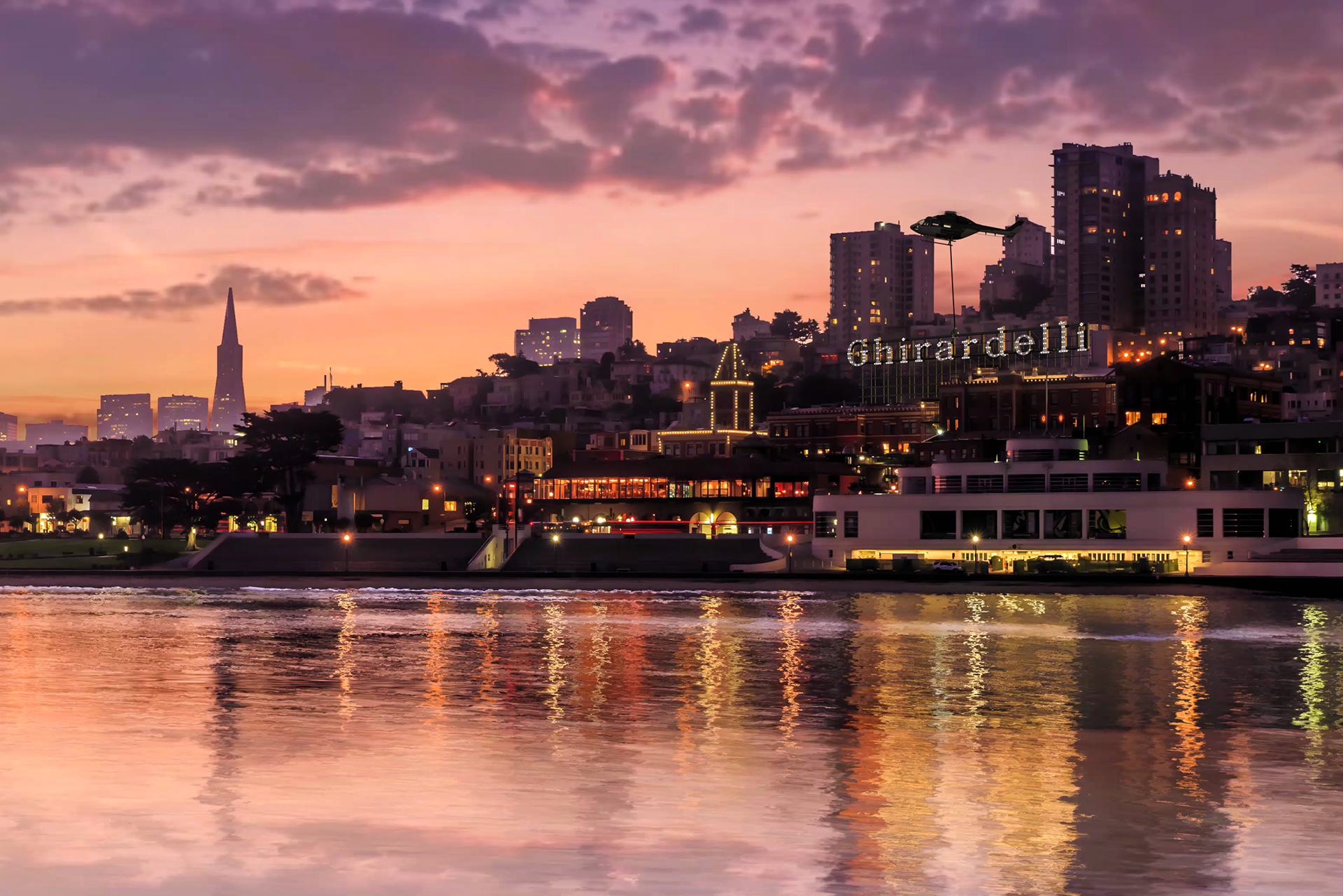VFX San Francisco skyline