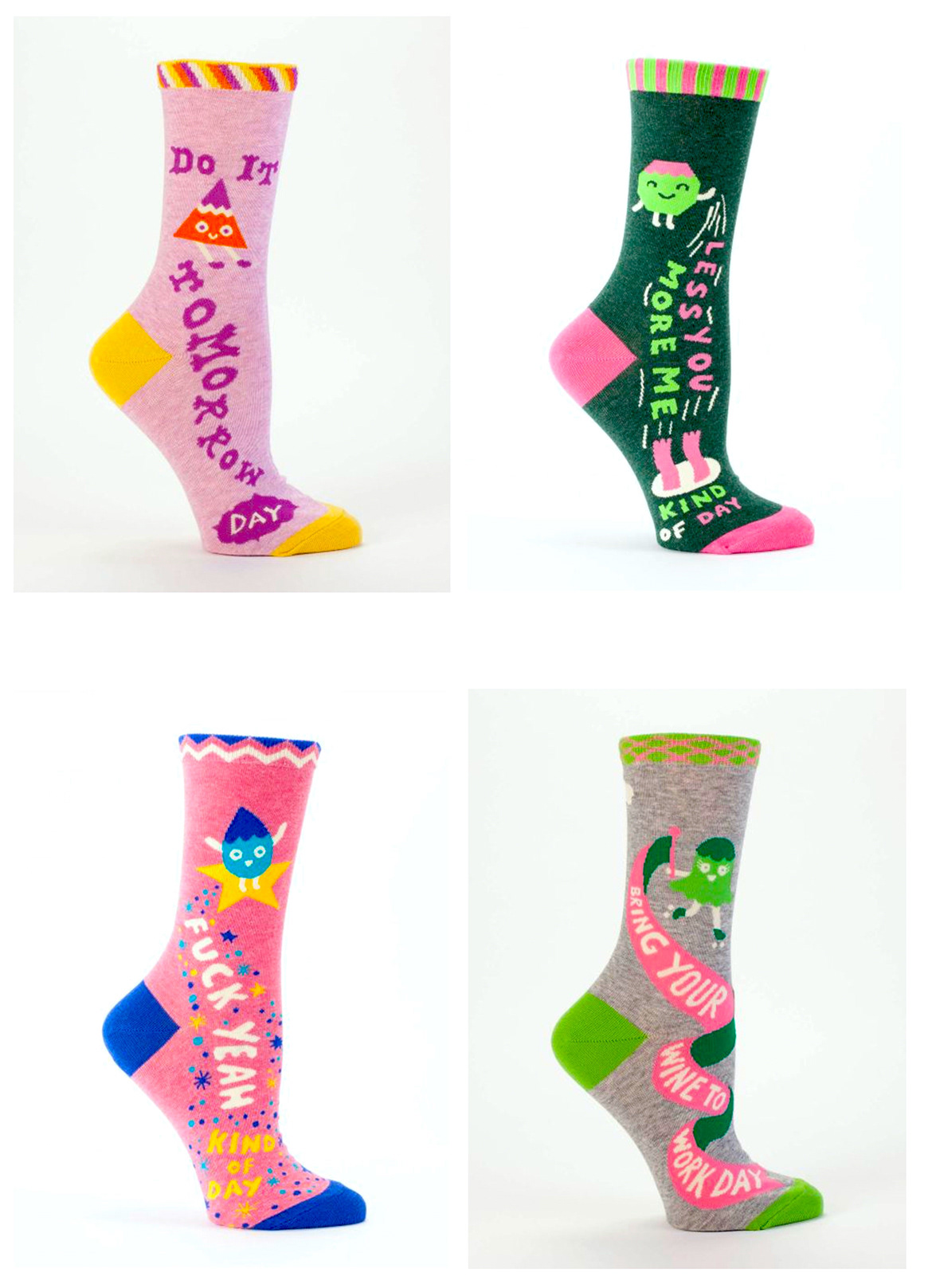 More Blue Q Socks