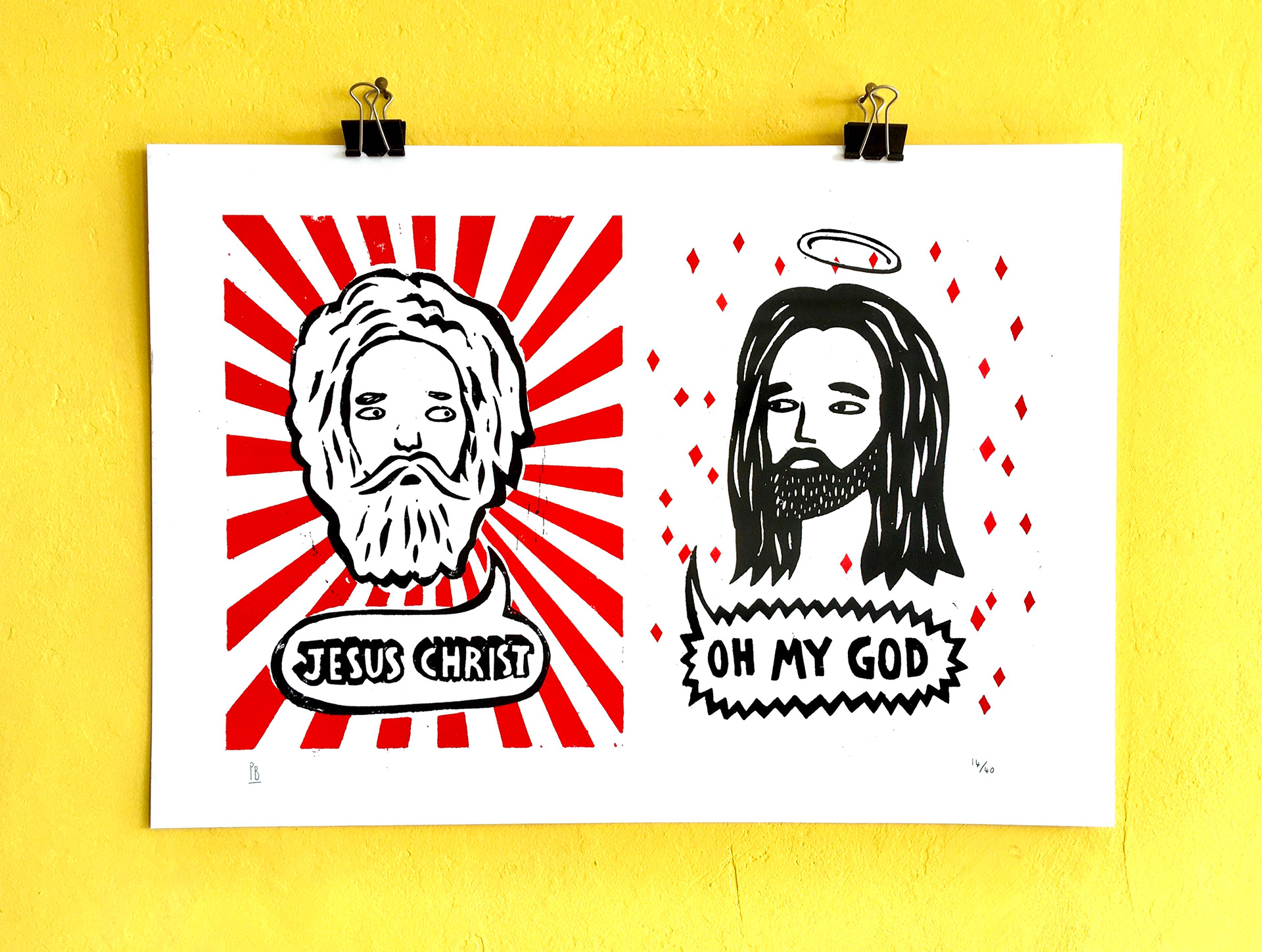 Screen Print - 29.7 x 42cm - £20 + p£p