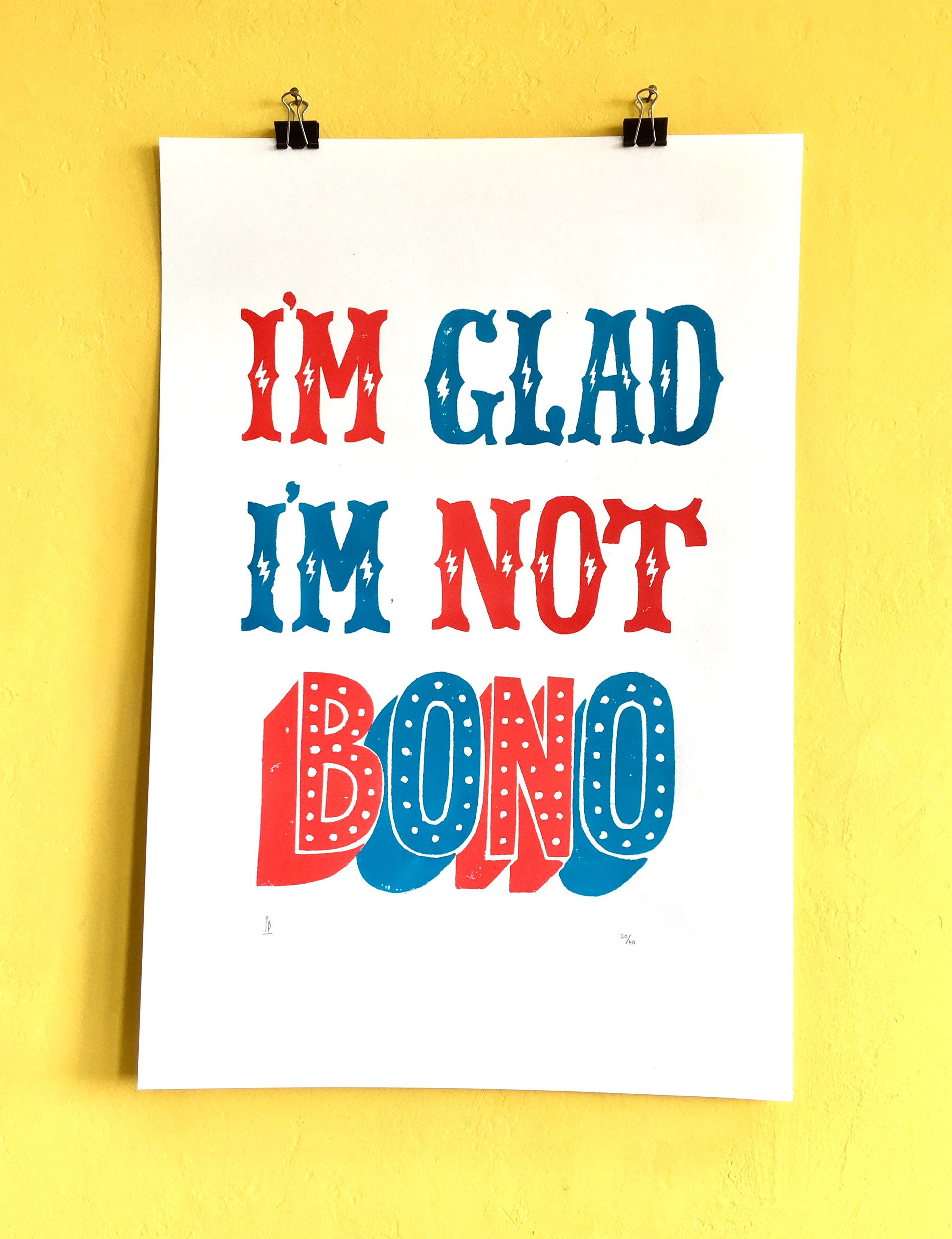 Screen Print - 56 x 38cm - £20 + p&p