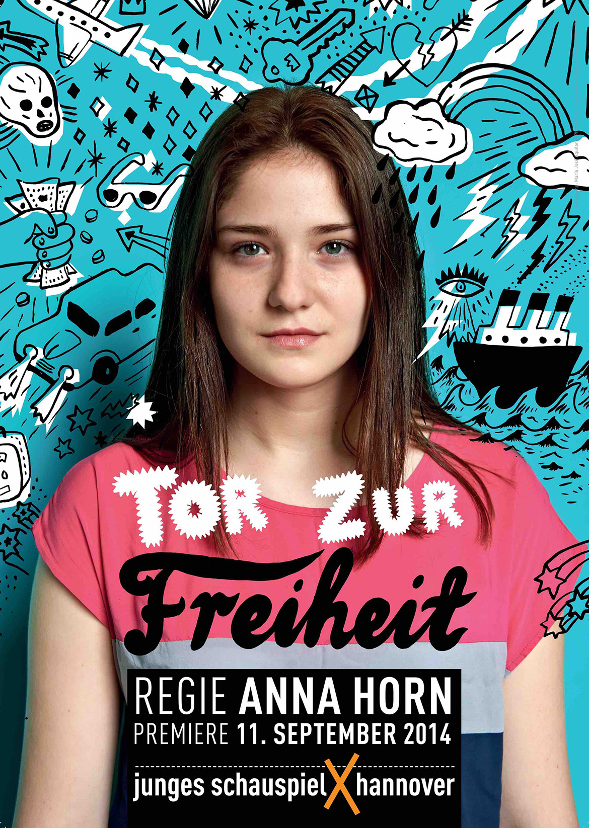 Theatre Poster Range Schauspiel Hannover