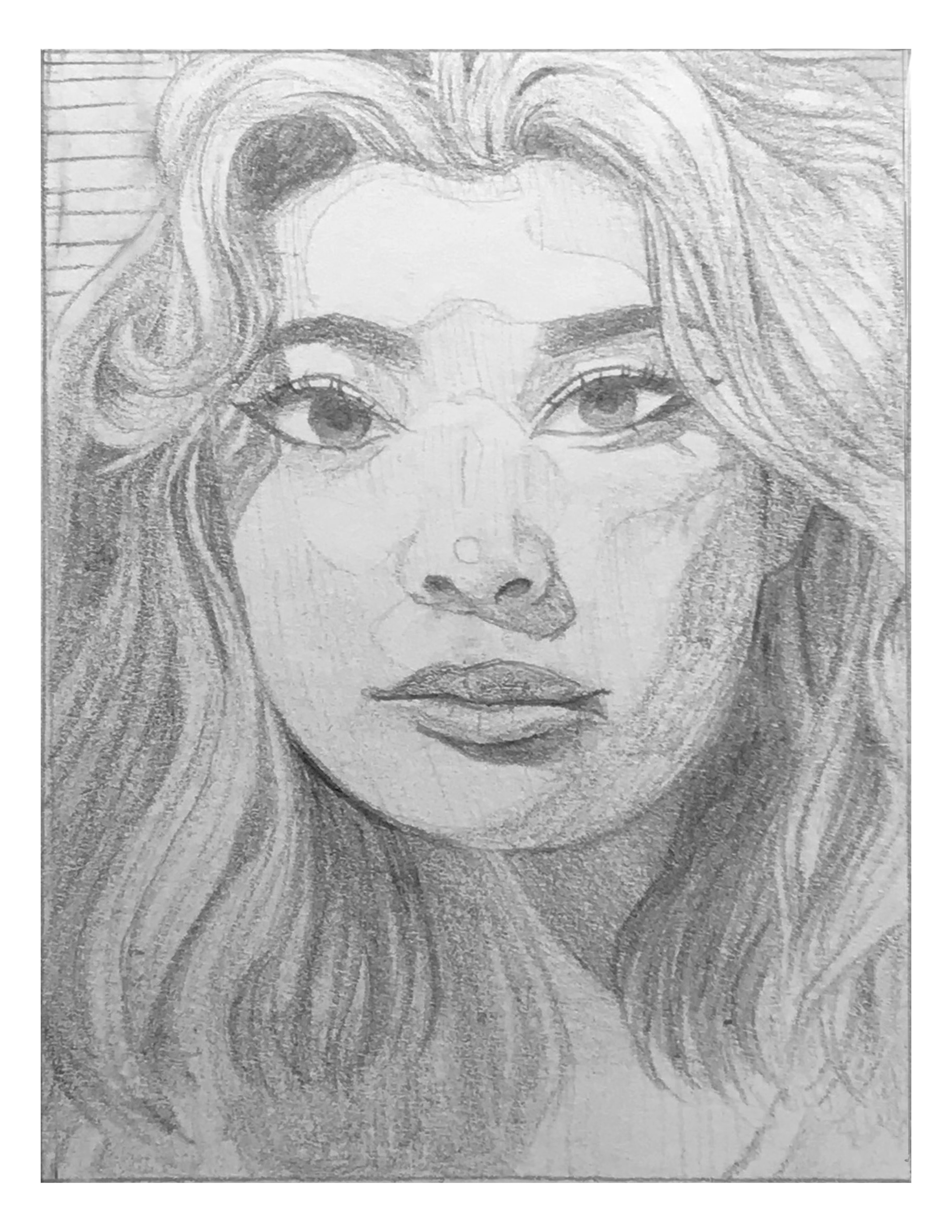 Graphite portrait