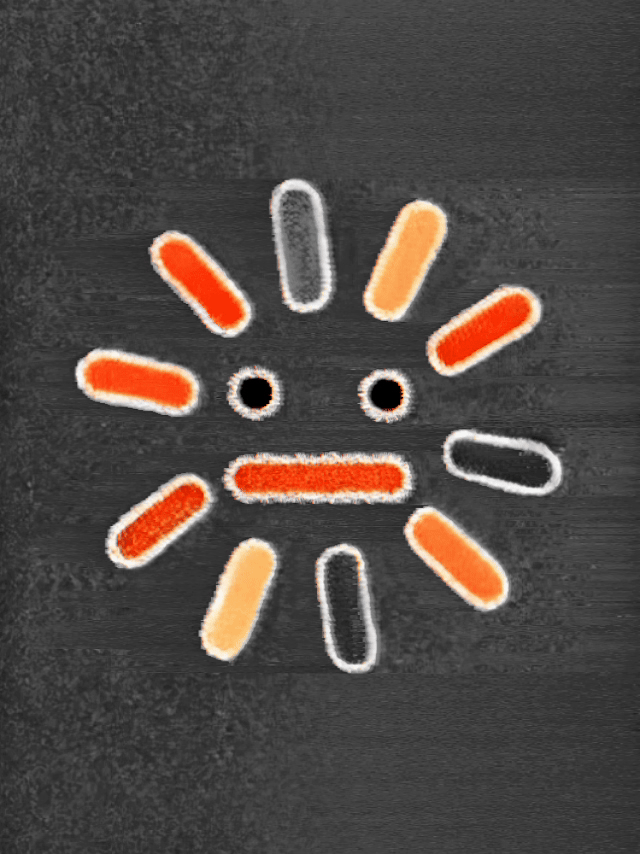 smile or not, the same movement