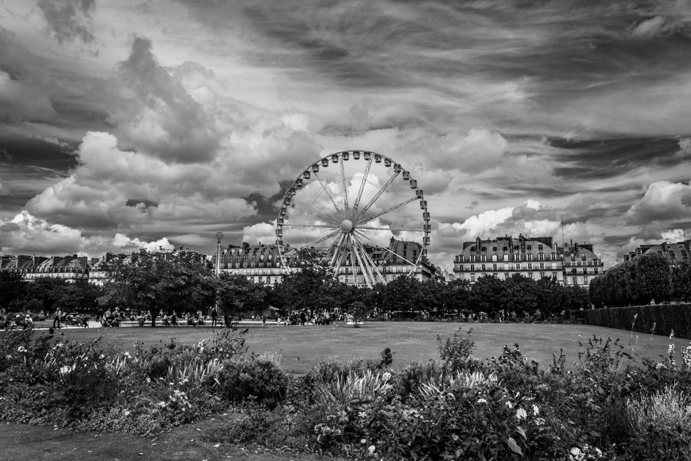 Wheel of fortune, Paris, France, 2014