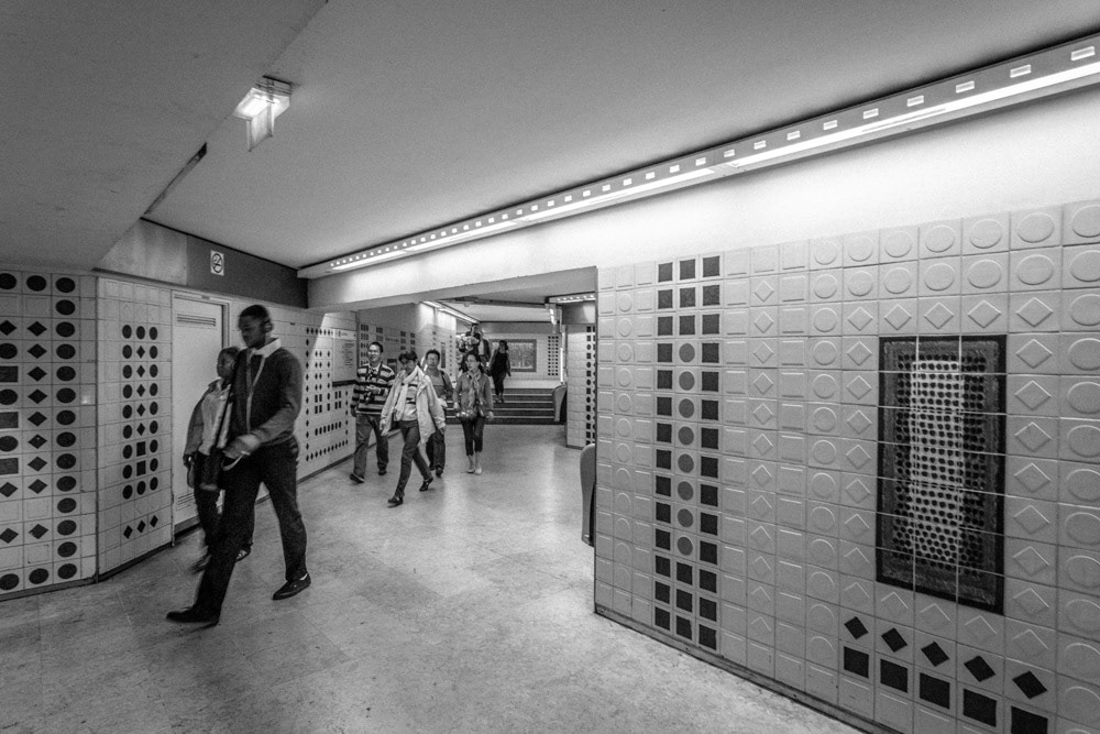 Commuting, Paris, France, 2014