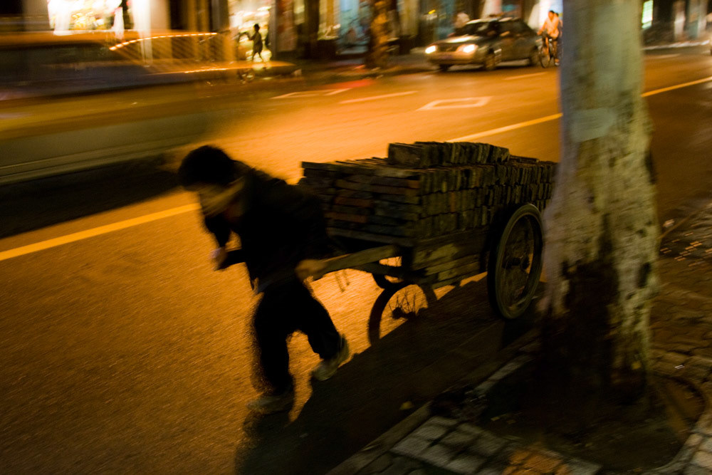Working, Shanghai, China, 2008