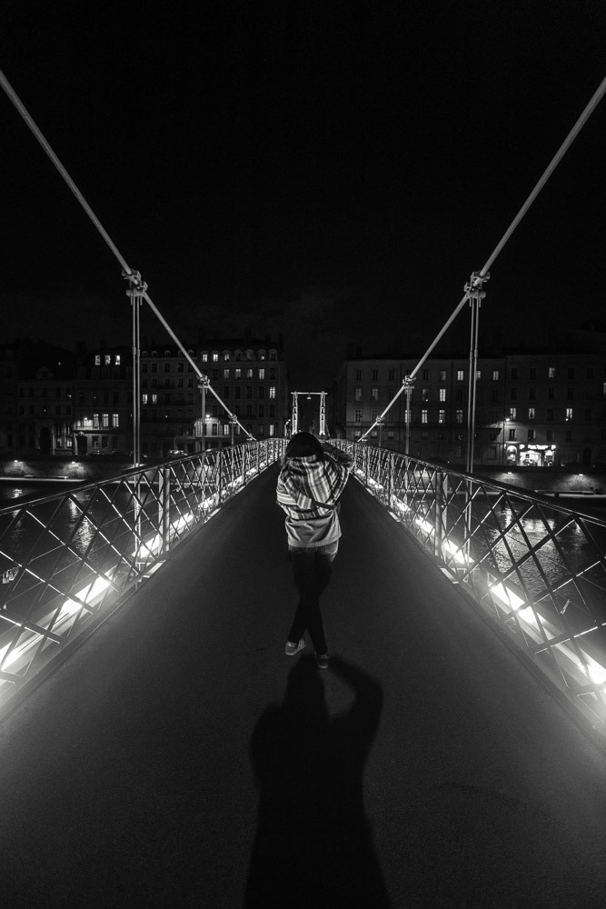 Taking a photo, Lyon, France, 2015