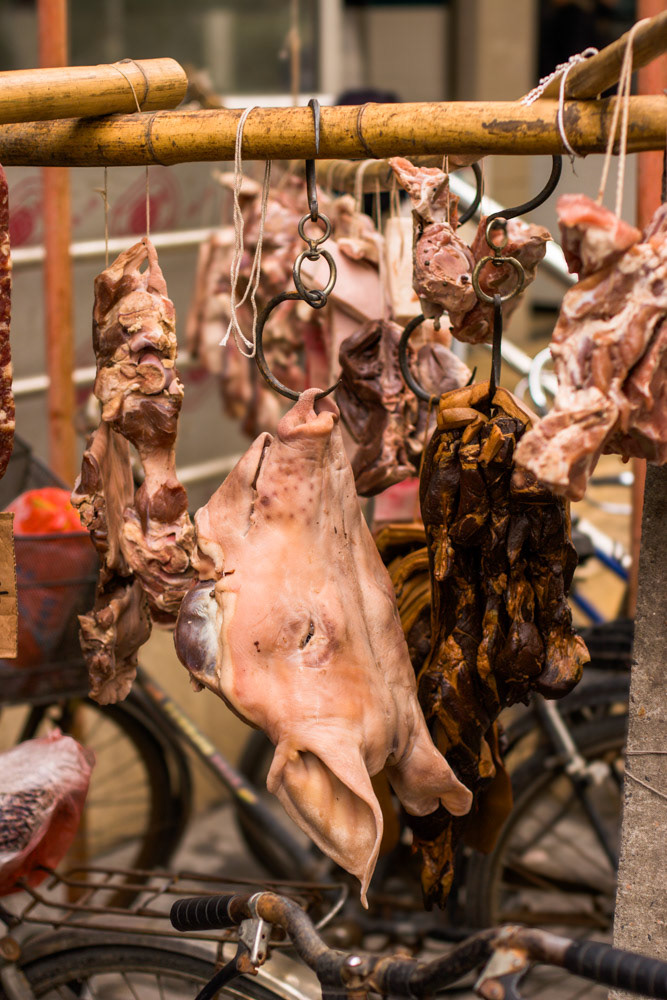 Meat, Shanghai, China, 2009