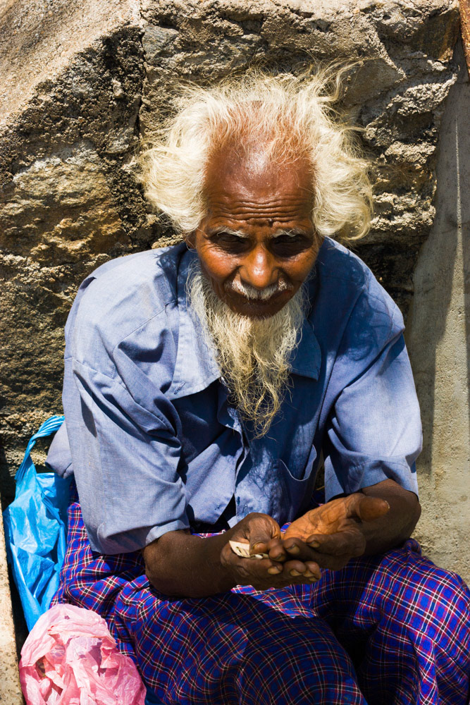 Old man, Sri Lanka, 2008