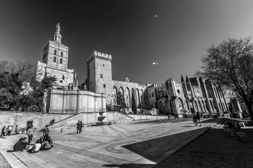 Avignon palace, Avignon, France, 2015