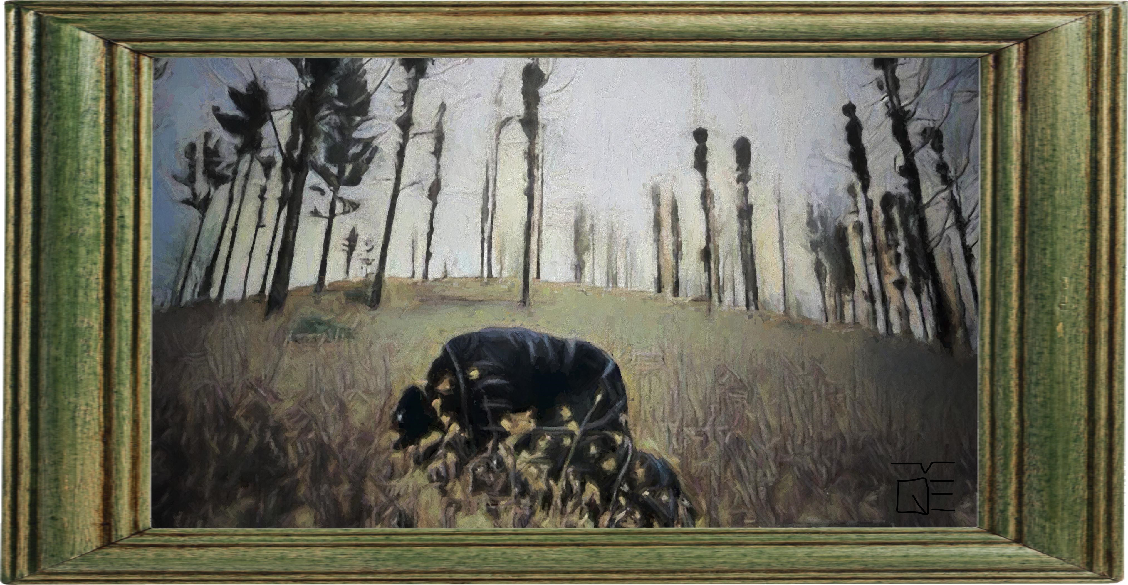 Lienzo de 160x90x4 cm.