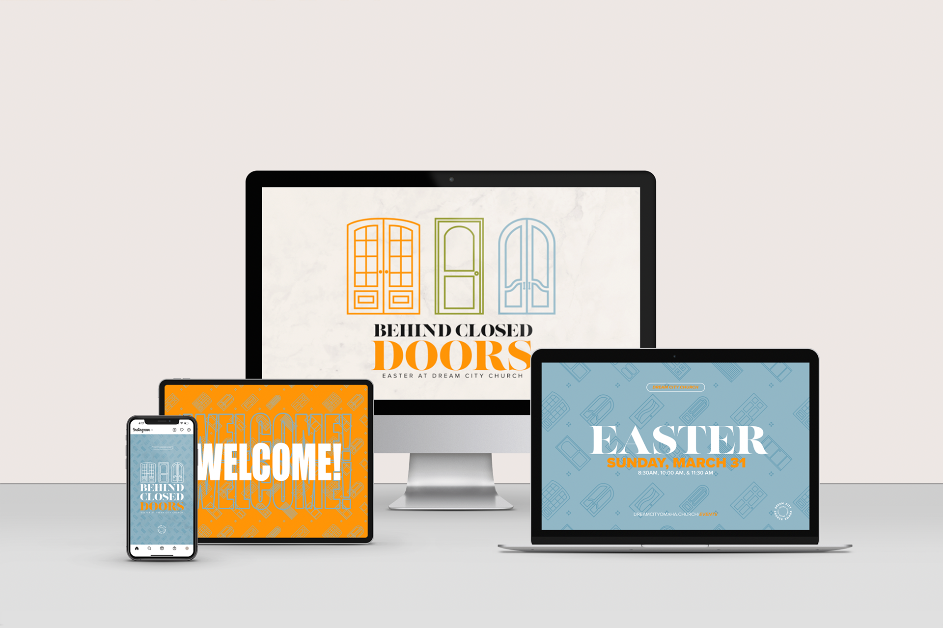 Dream City Easter Branding 2024