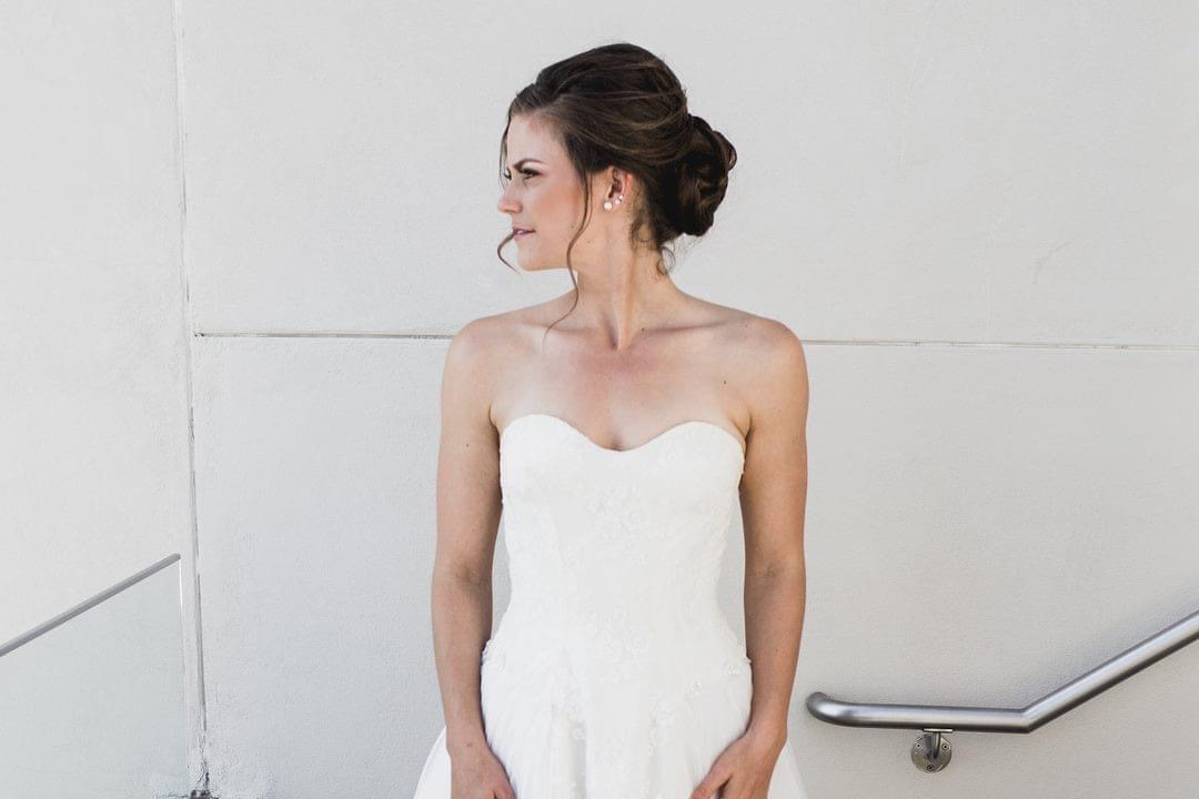 Bridal Updo & Makeup