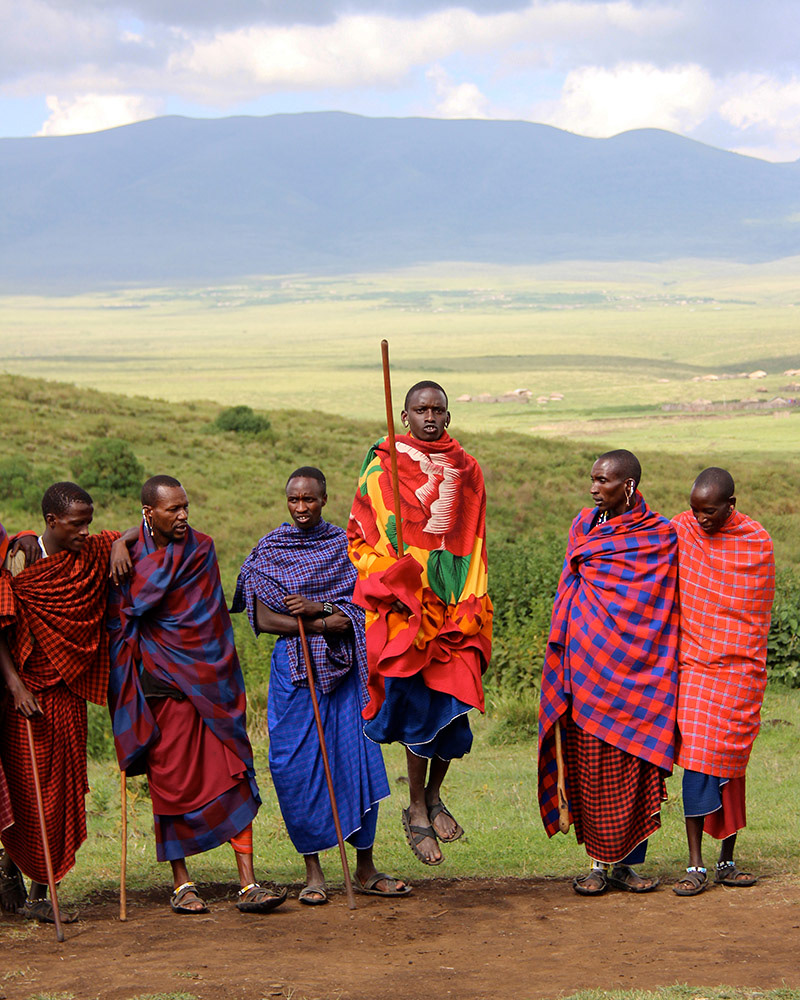 Maasai Welcome Ceremony