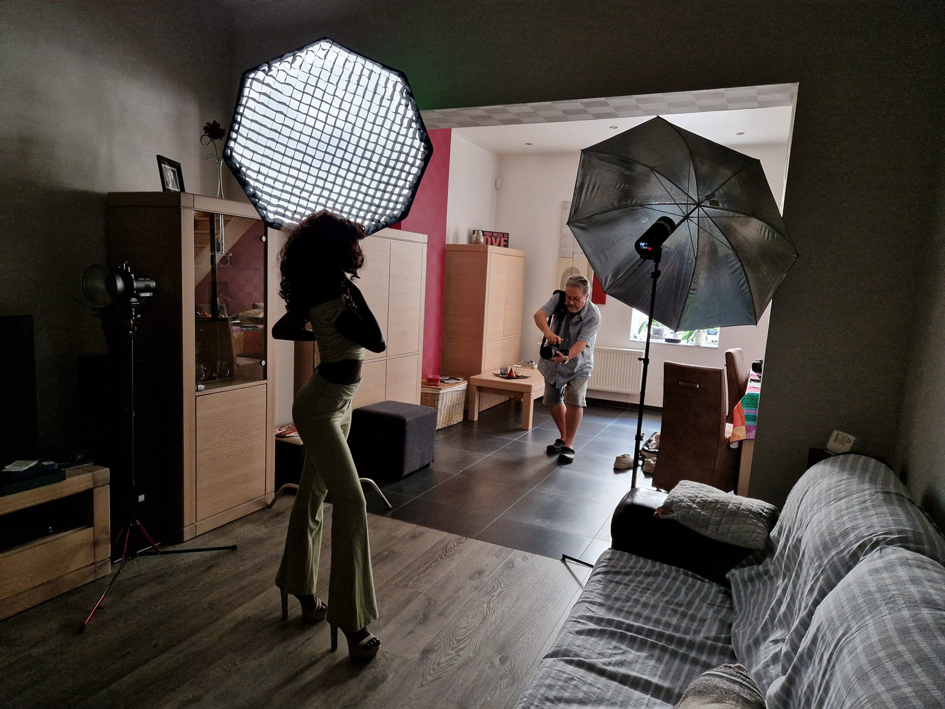 Shooting avec Marie Silvers Sy