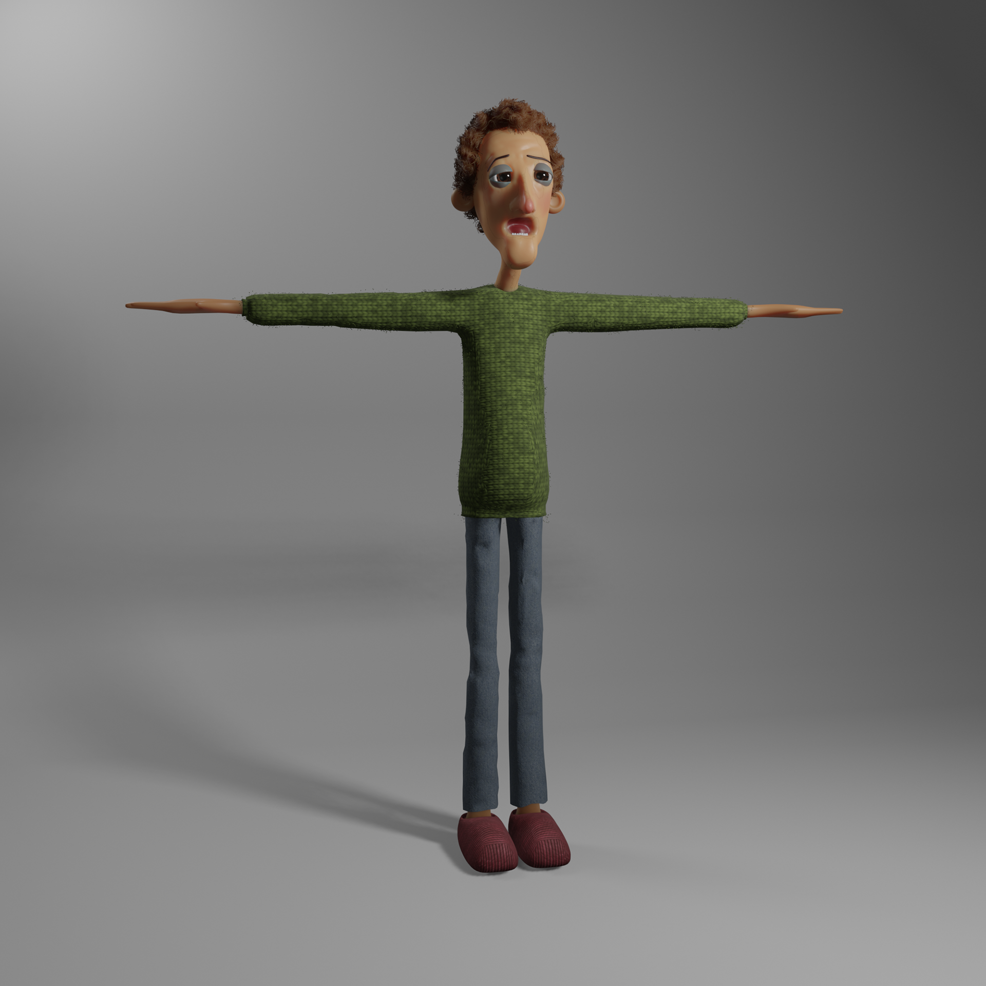 'CONFUSED MAN' SCULPT