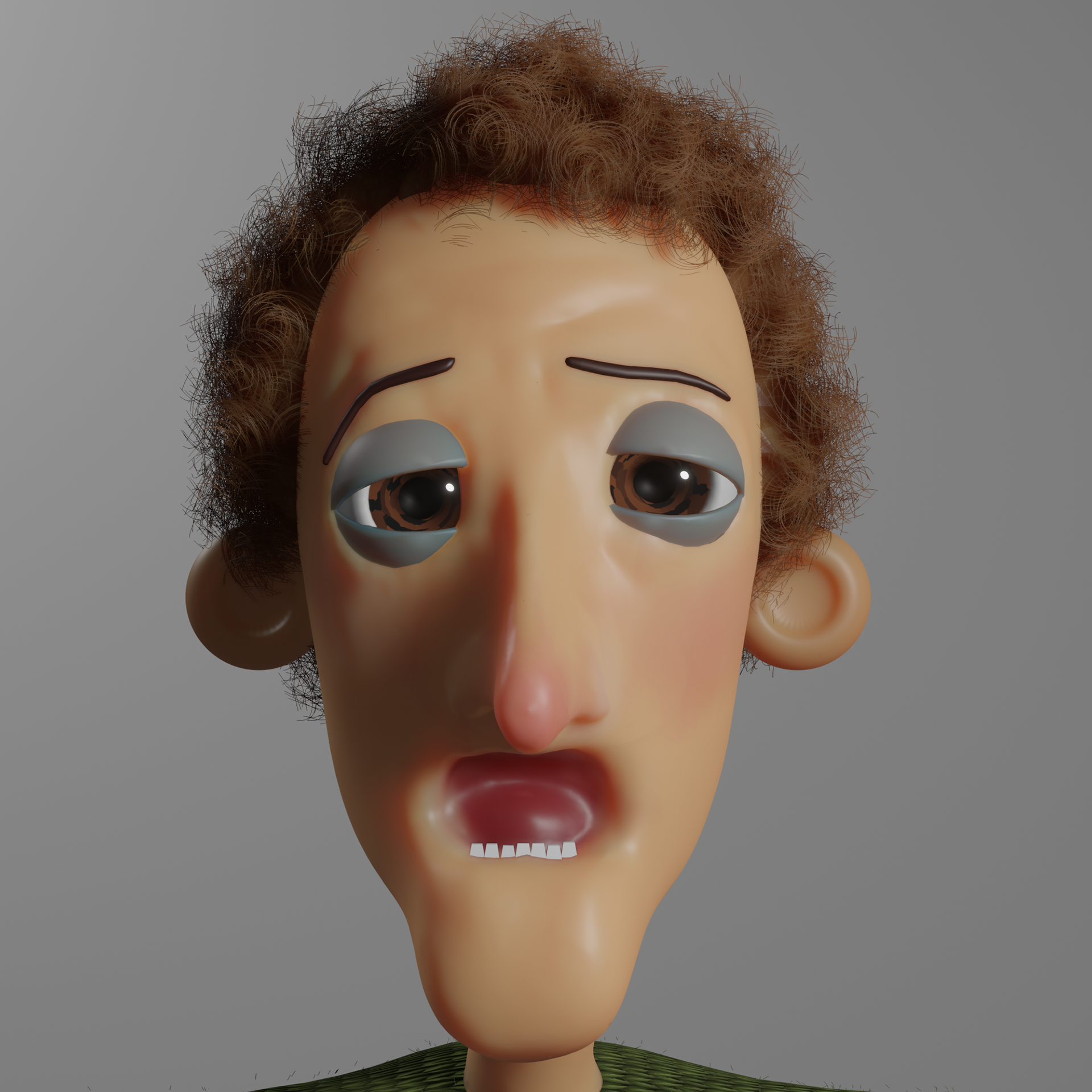 'CONFUSED MAN' SCULPT