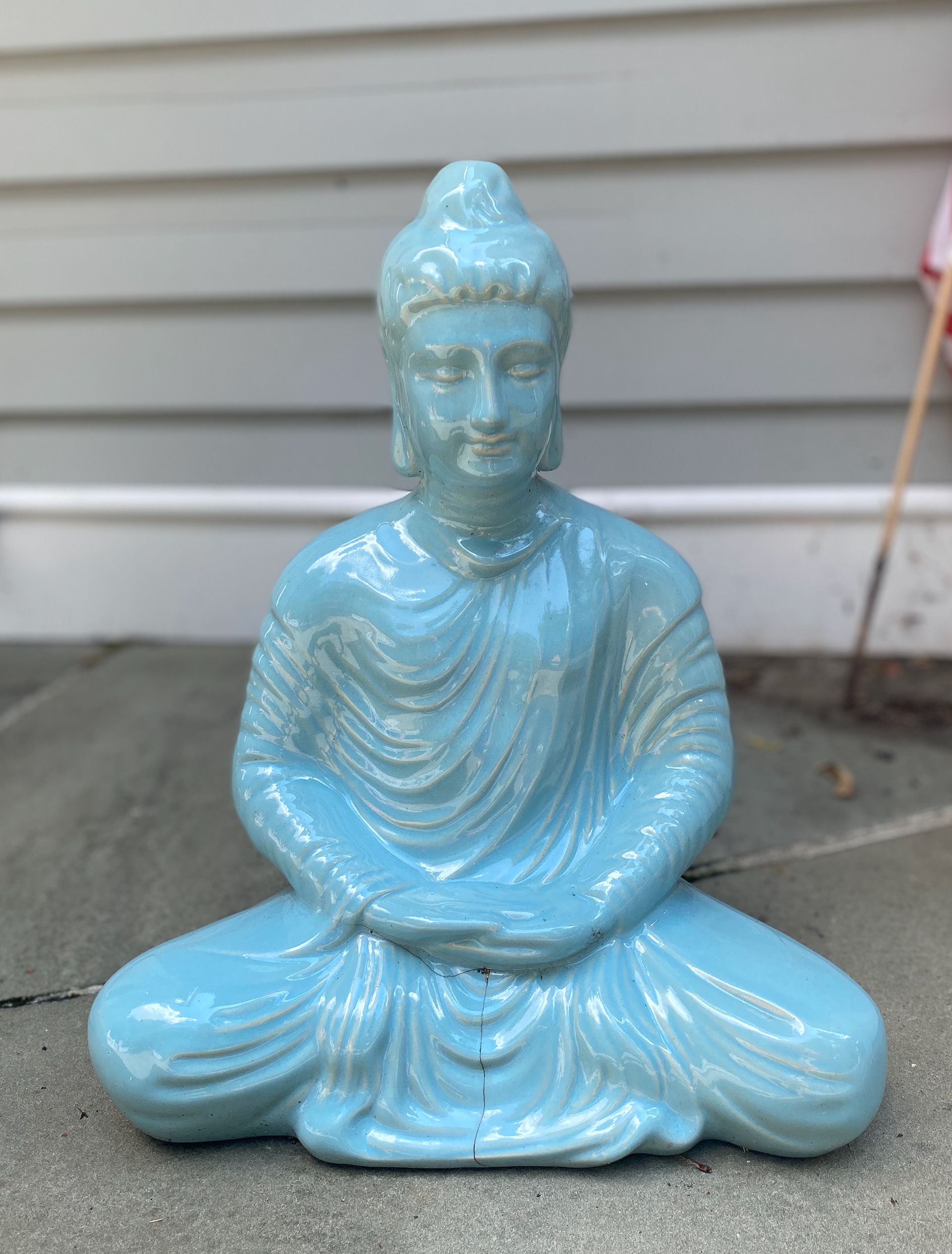 the statue