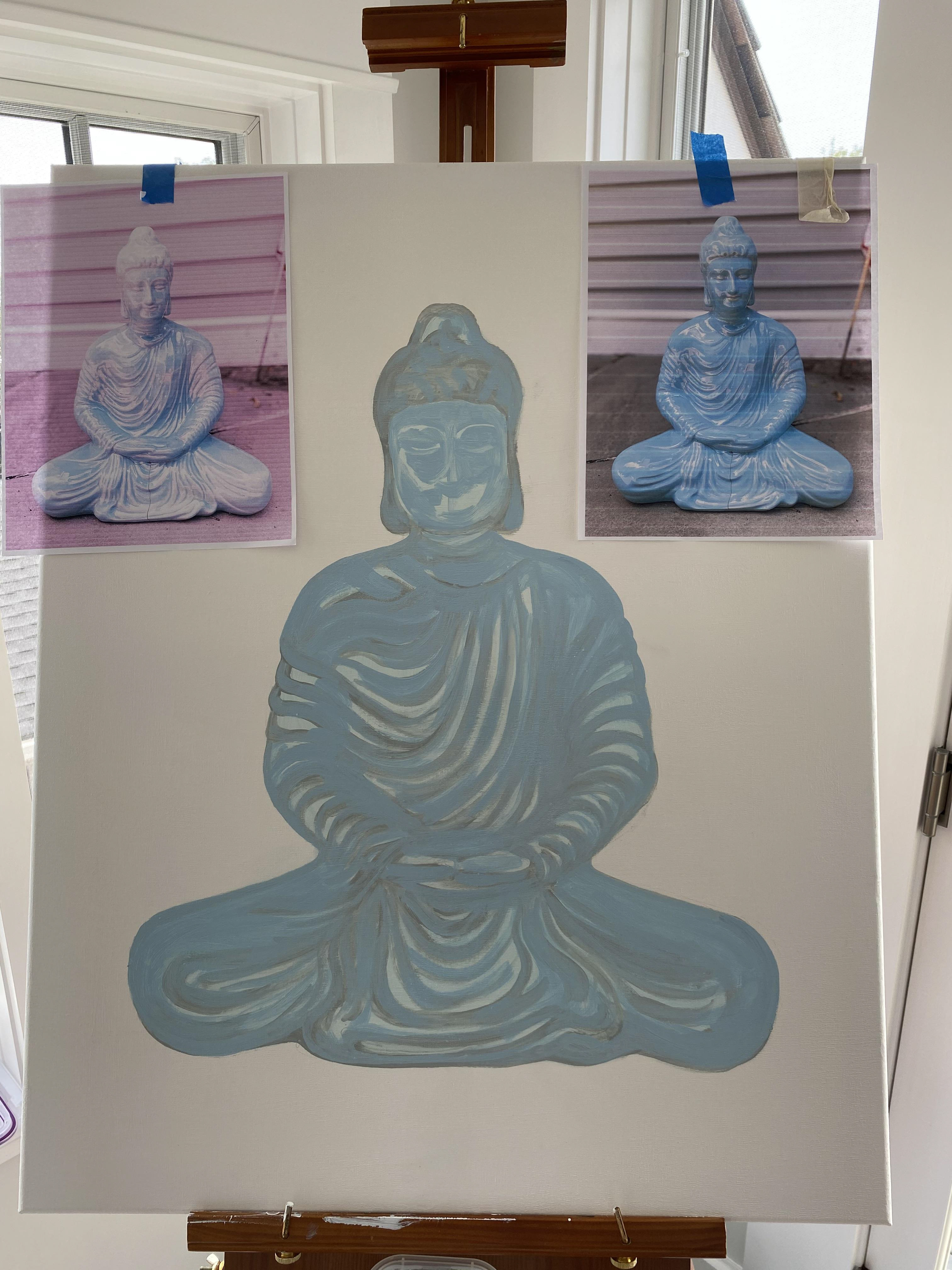 blocking main areas of smooth color