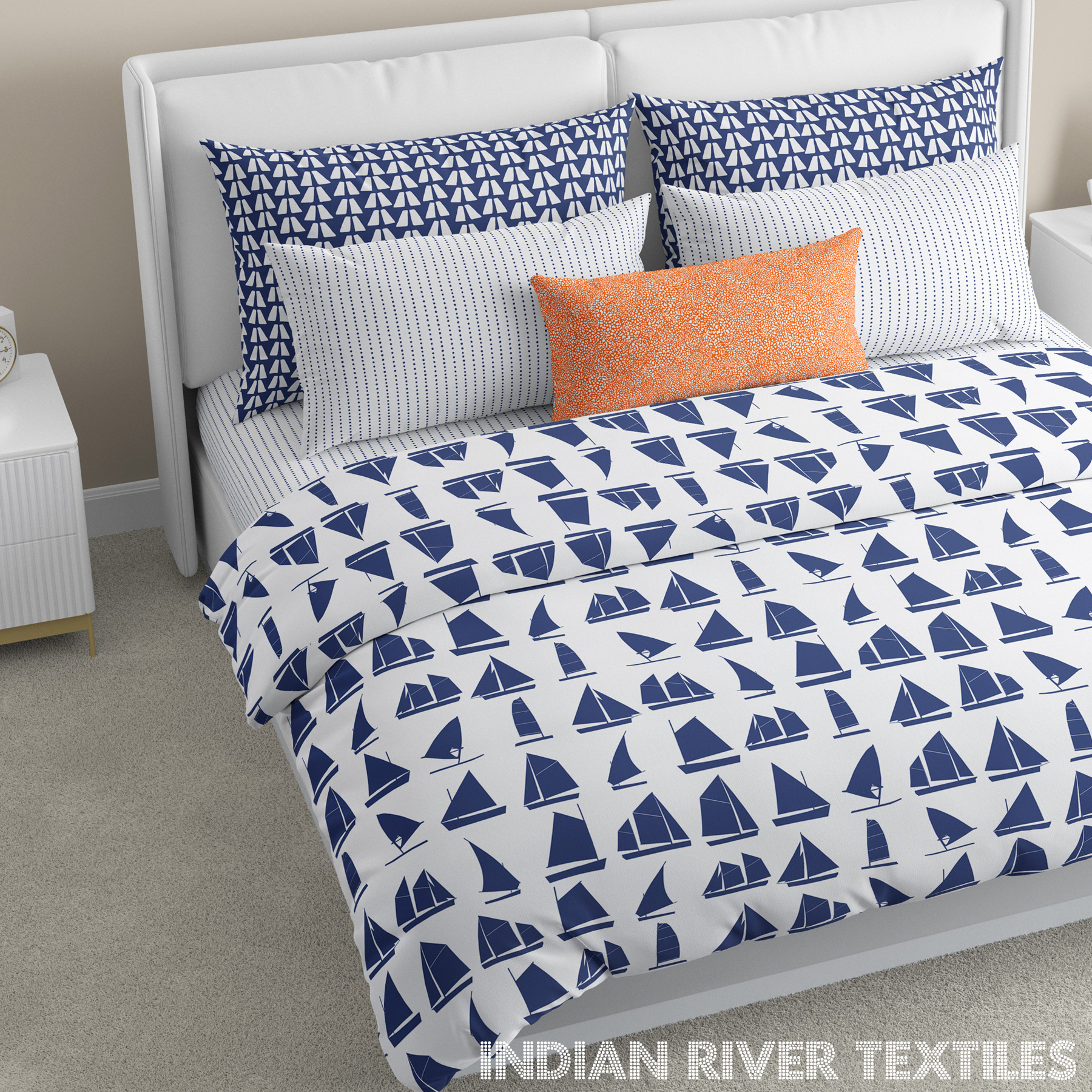 Modern Nautical -Sailboats