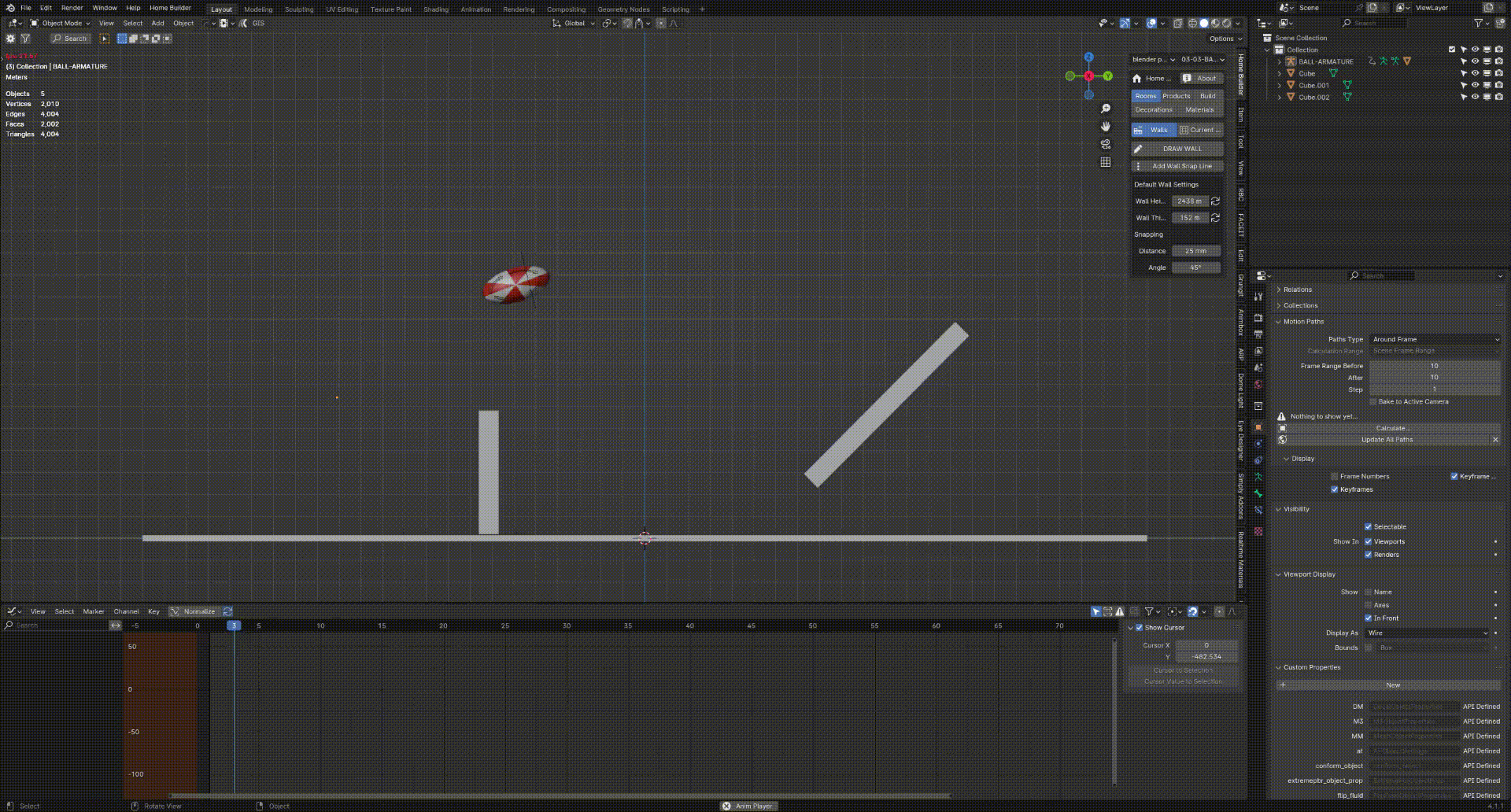 리깅_모션 스터디 (in blender)