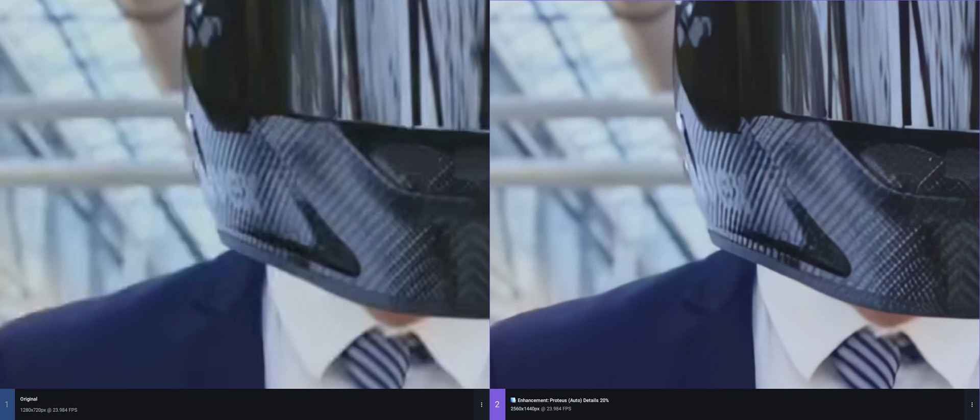 VFX_저해상도->고해상도 동영상 업스케일링 시스템 구축