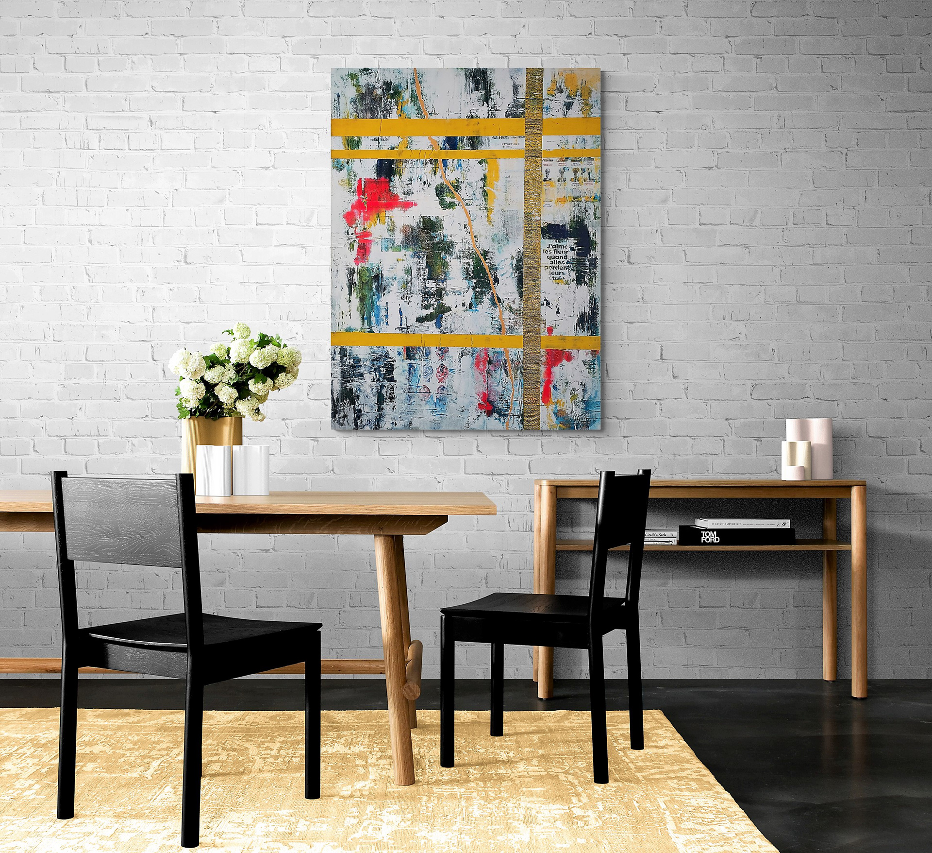 Les couleurs de l'âme N°7 97* 130 cm
