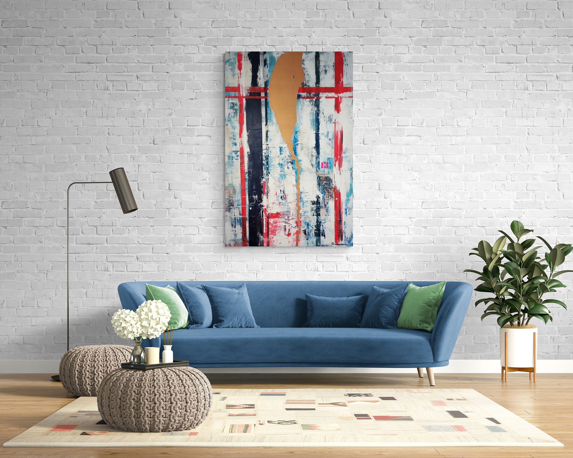 Les couleurs de l'âme N° 2 97 * 130 cm