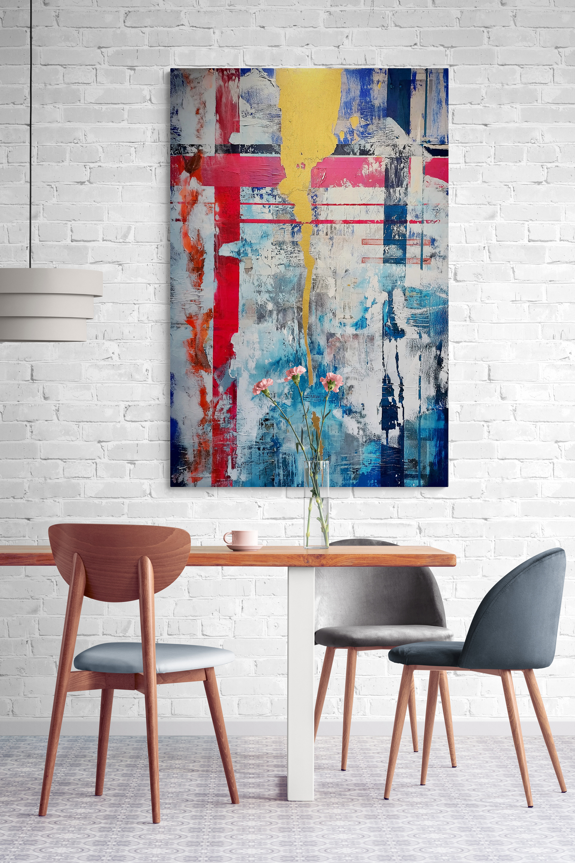 Les couleurs de l'âme N° 1 97 * 142 cm