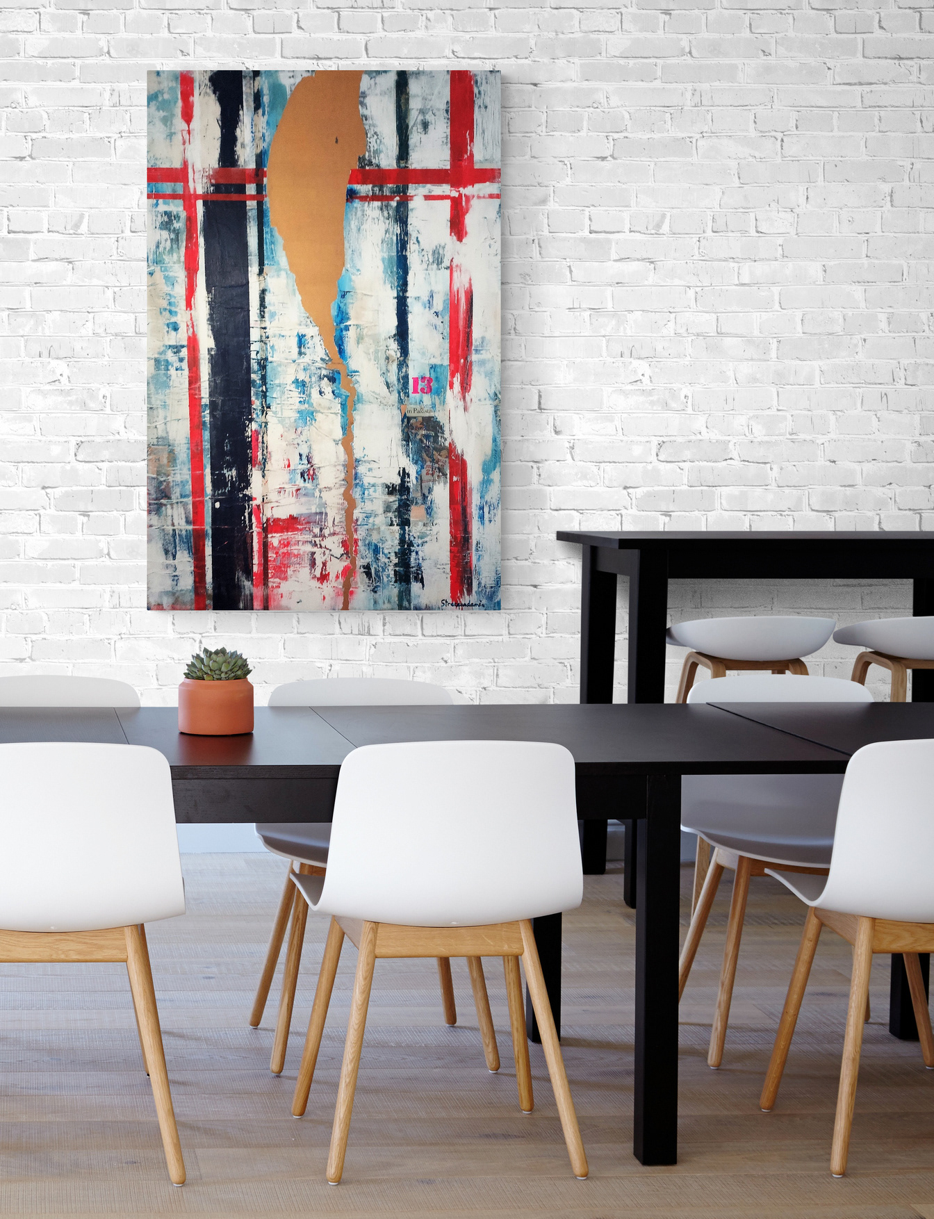 Les couleurs de l'âme N° 2 97 * 130 cm