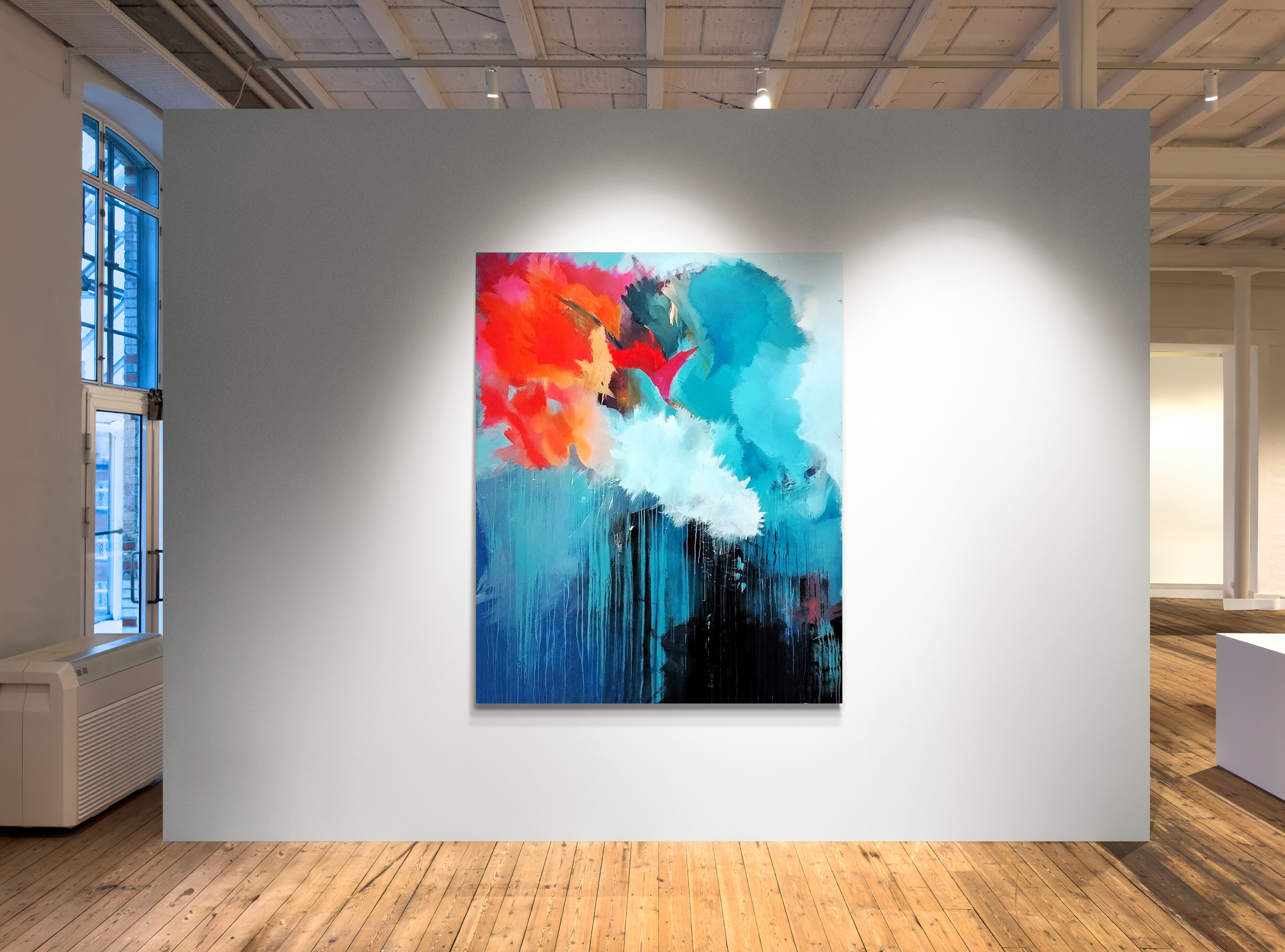 Feux de couleurs N°10 Format 130 * 160 cm