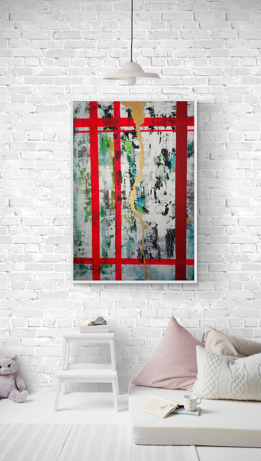 Les couleurs de l'âme N° 3 97 * 130 cm