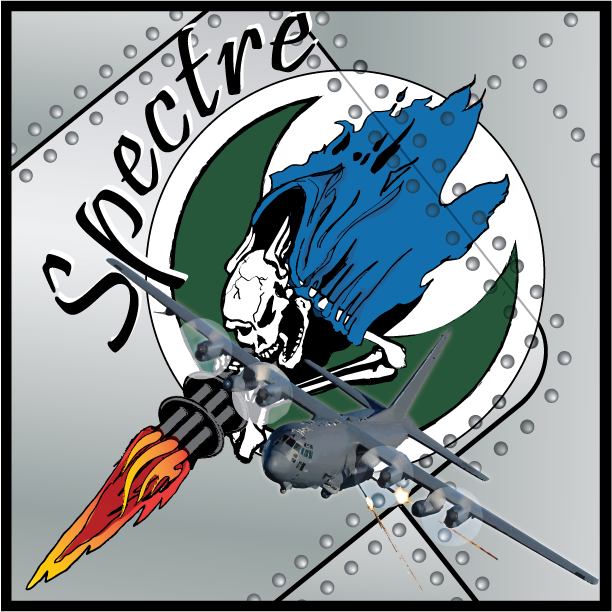 Spectre Nose Art