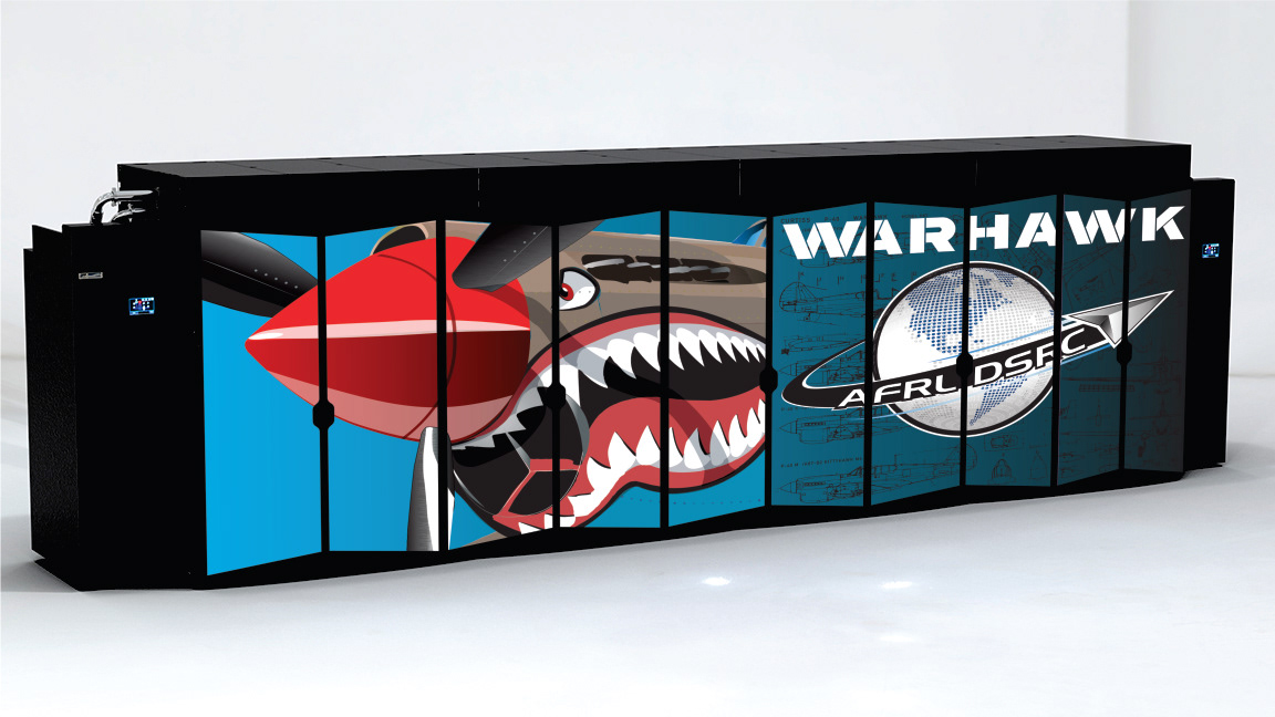 Warhawk Supercomputer named after the P-40 Warhawk.