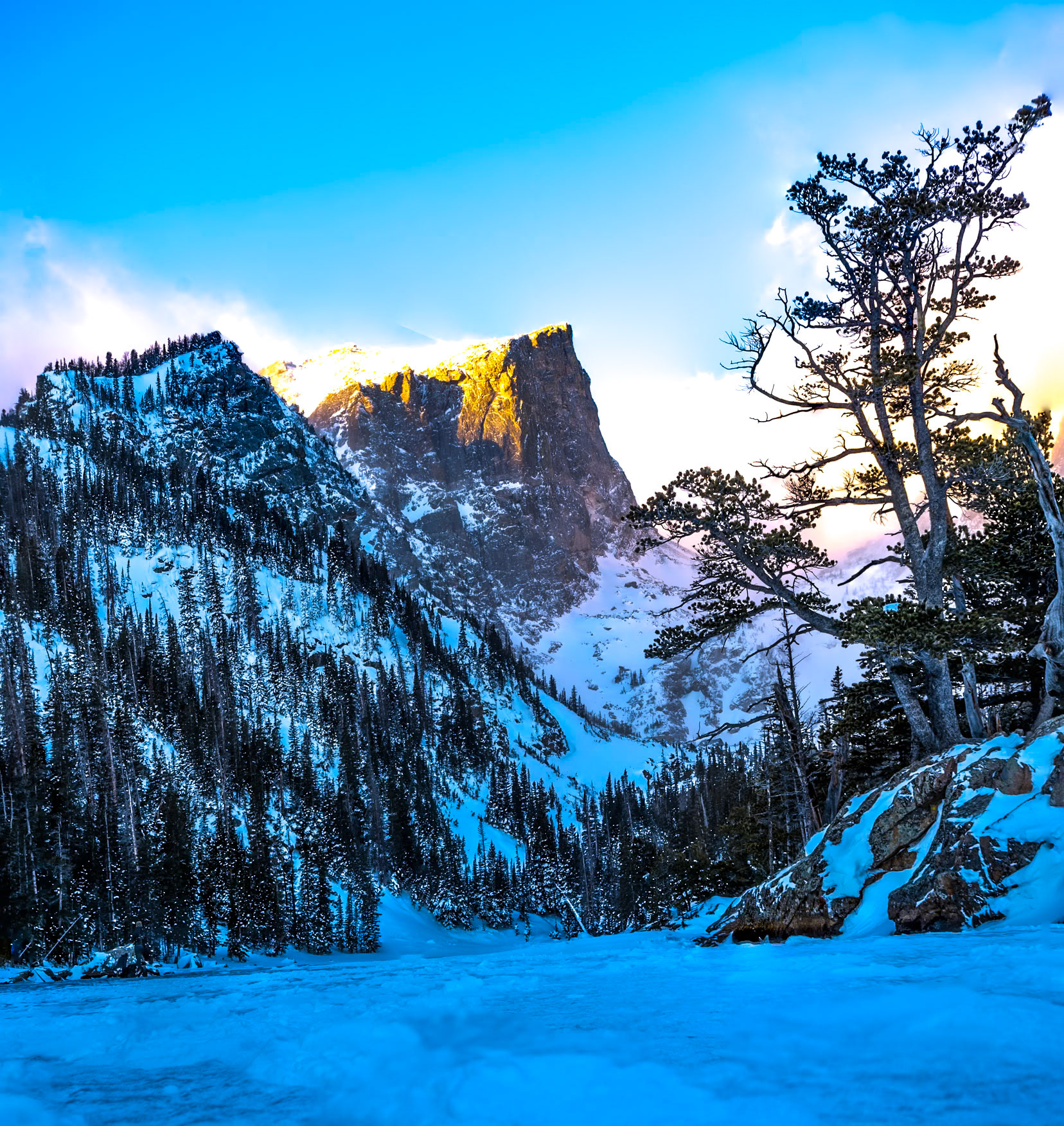 hitting the peaks