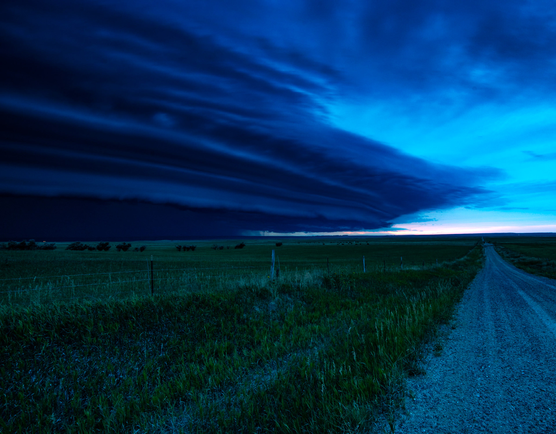 oncoming storm front