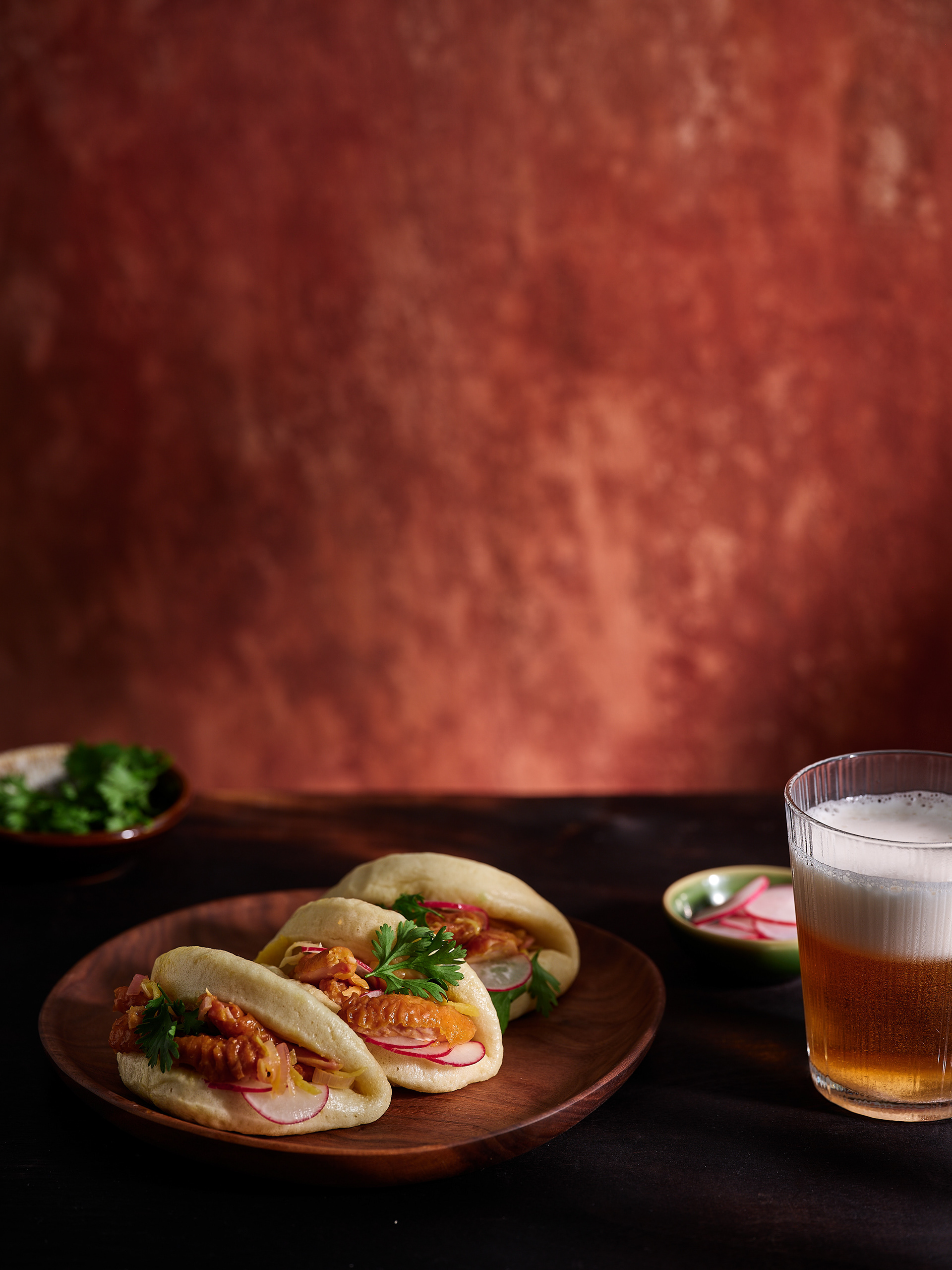 Bao Buns with Chicken