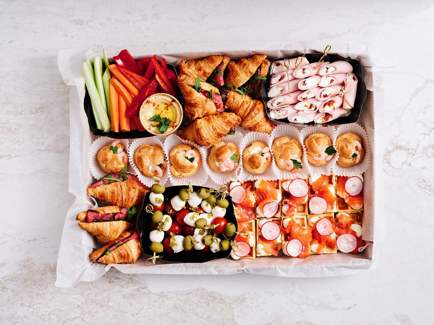 Around the World Appetizers Box