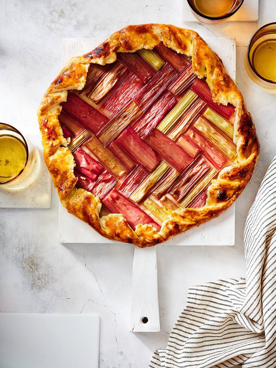 Rhubarb Galette