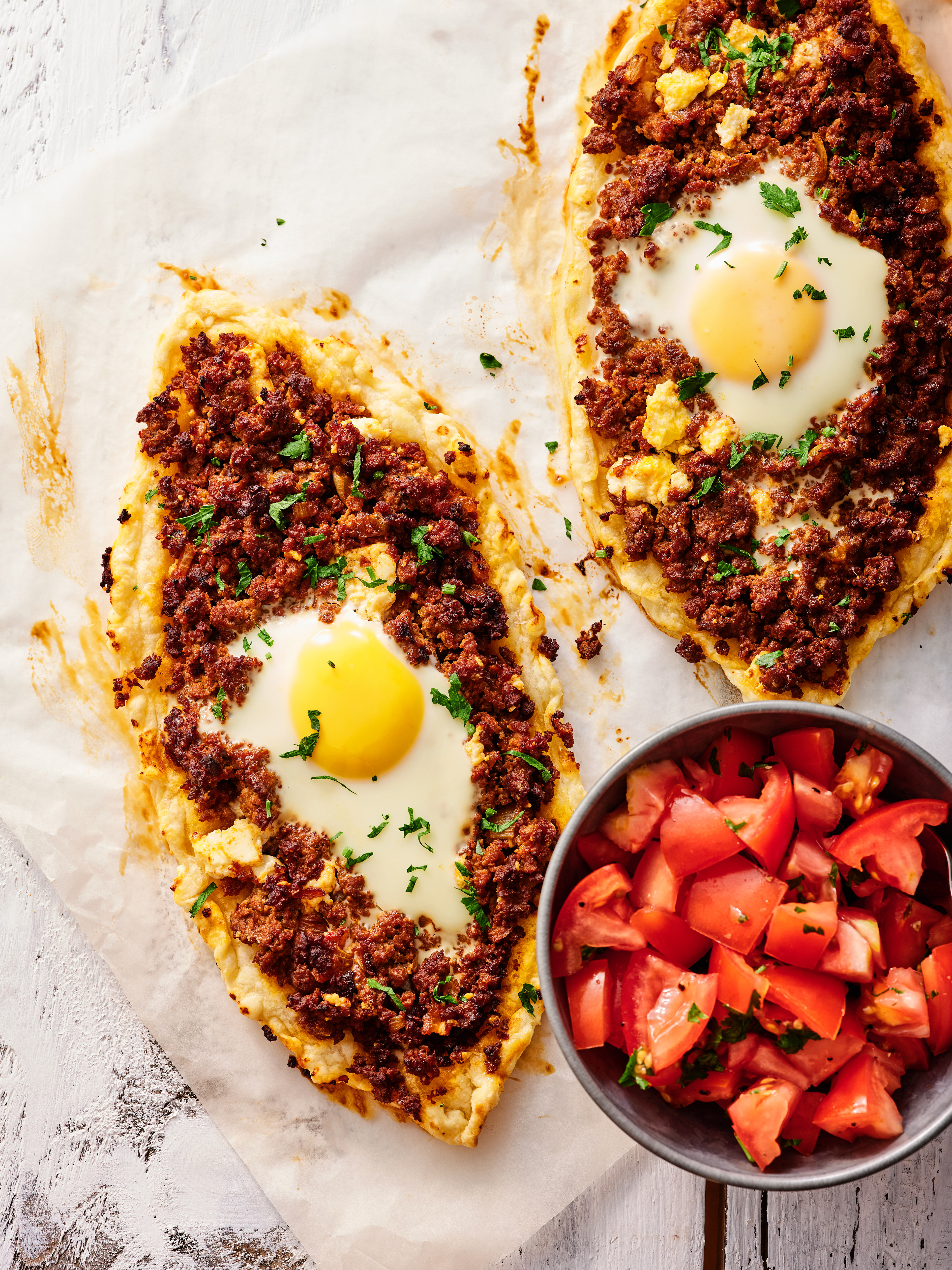 Pide with Puff Pastry