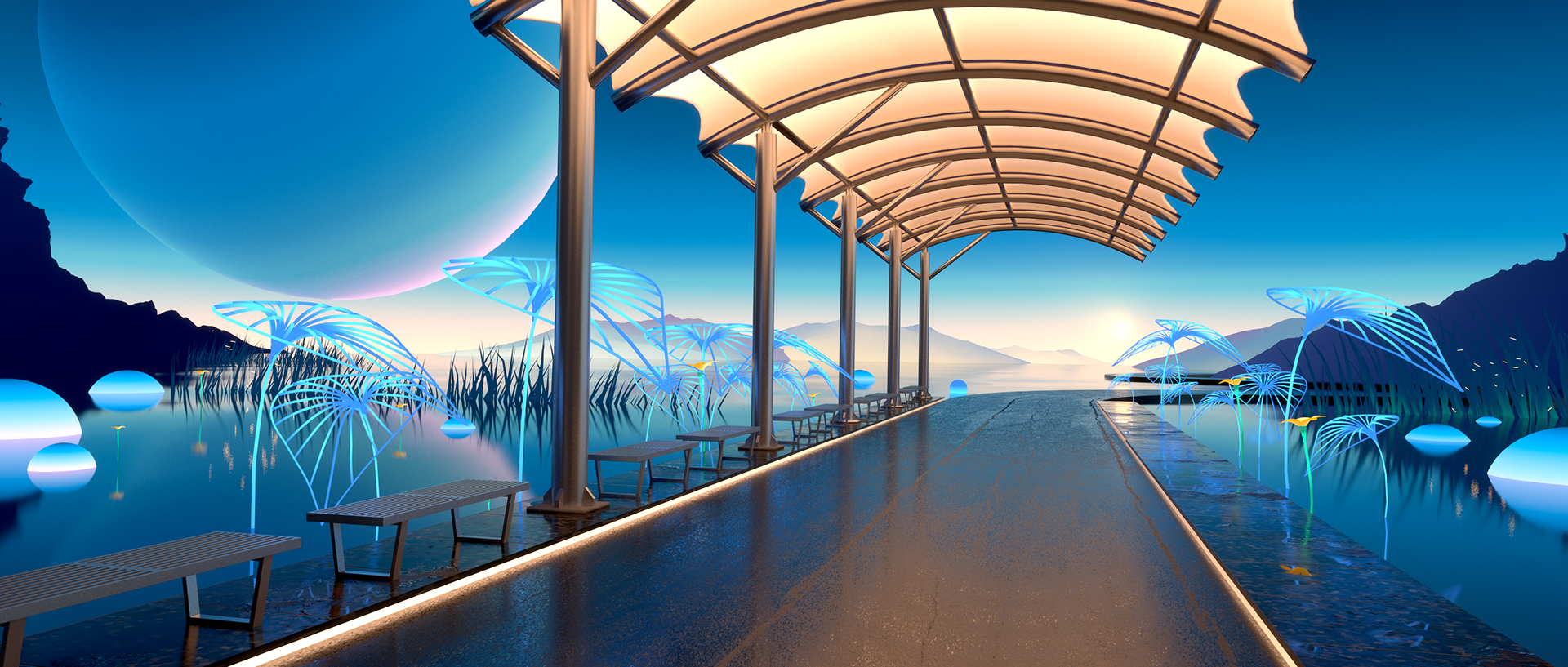 Early Concept Work on the Mercedes-Benz Experience.