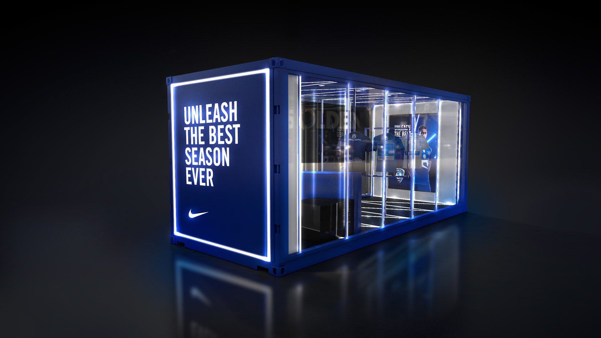 Nike Pop Up Structures  Experiential Pop Up Manufacturer