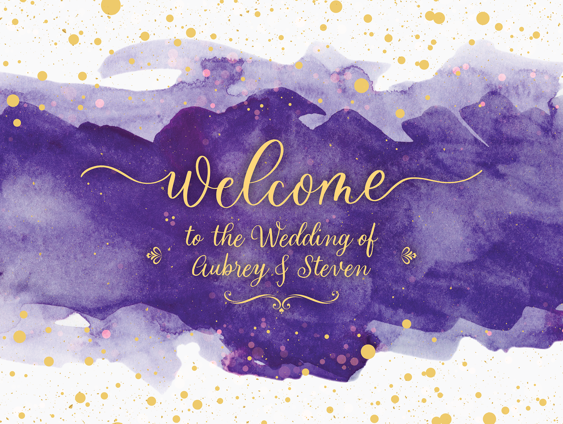 Welcome Sign