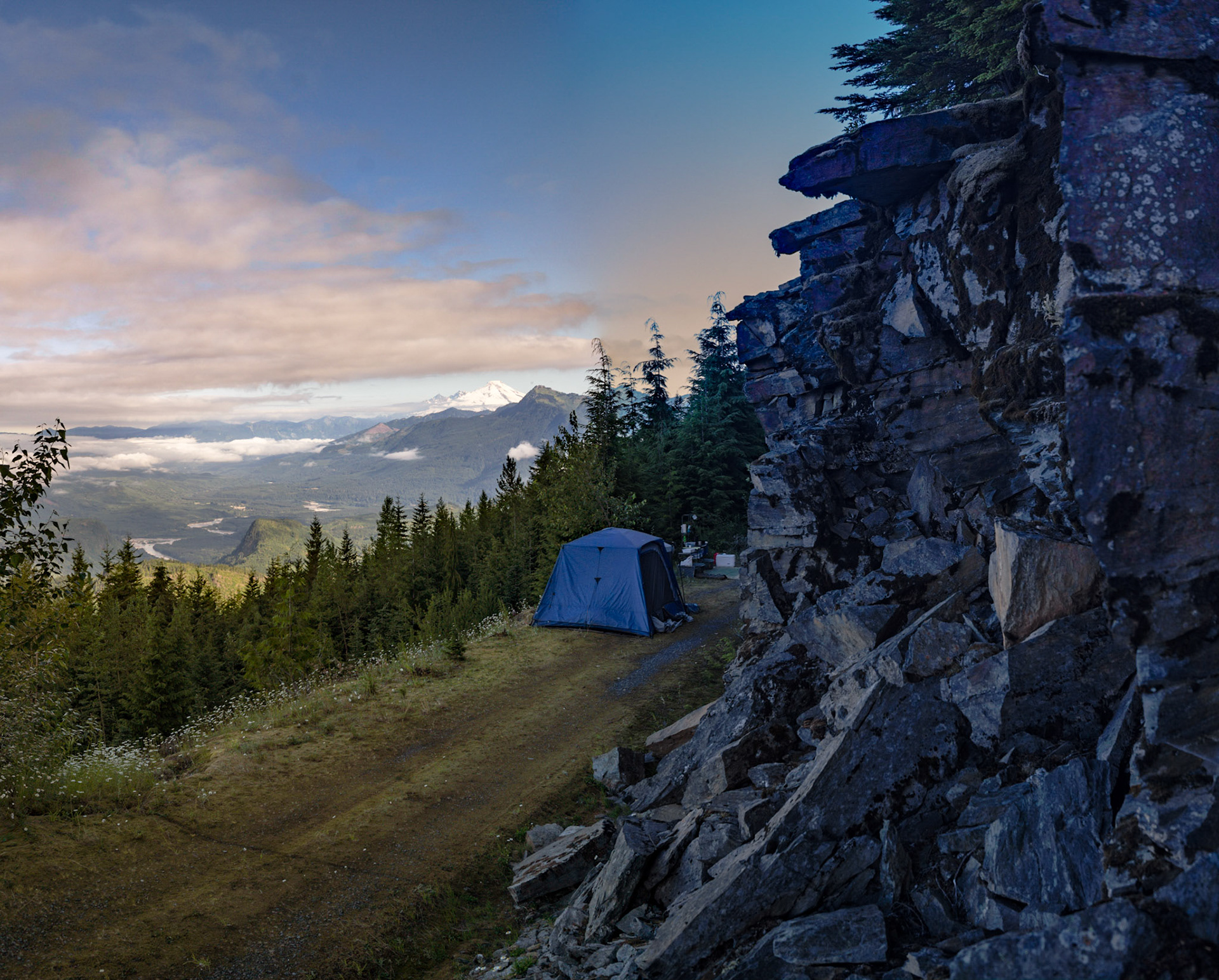 Rovering the north cascades nice spot south of Rockport