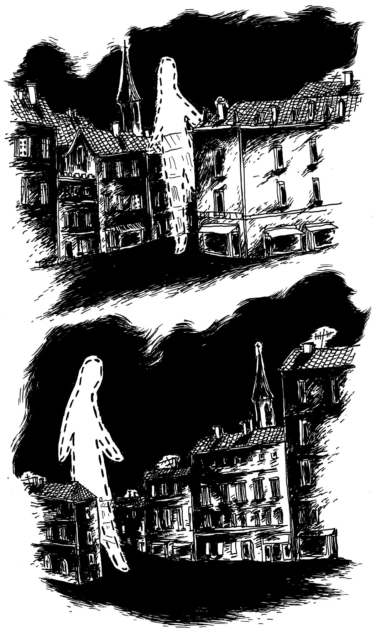 Graphic novel Find me in this city (Löydä minut tästä kaupungista)