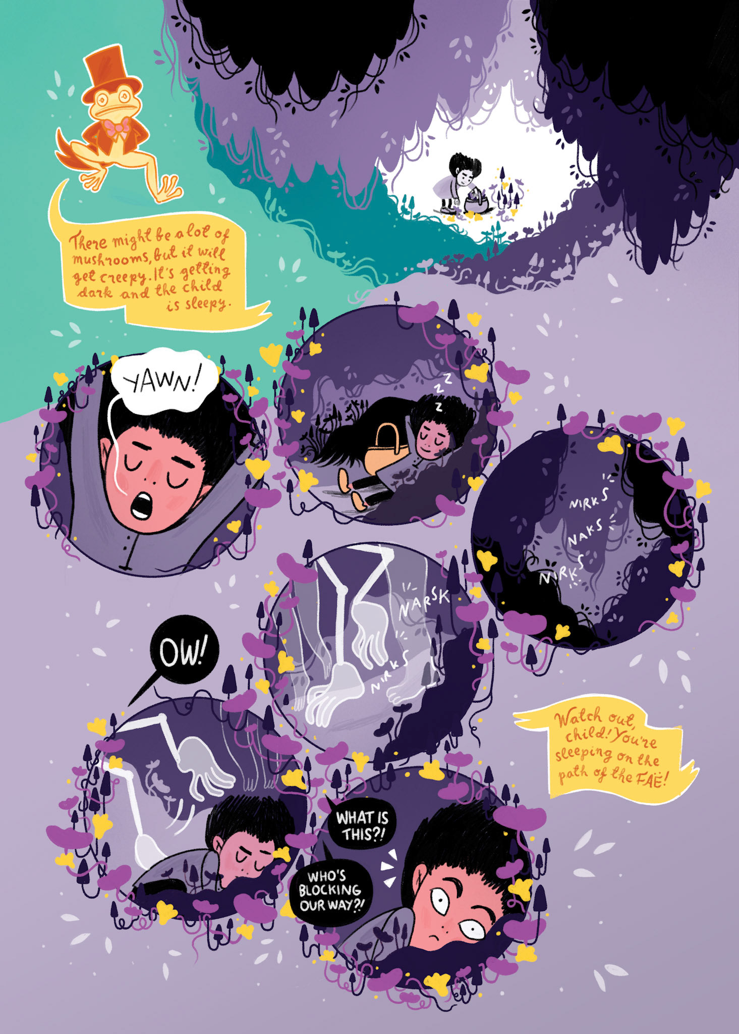 An extract from an anthology comic - Kulkælderen #6