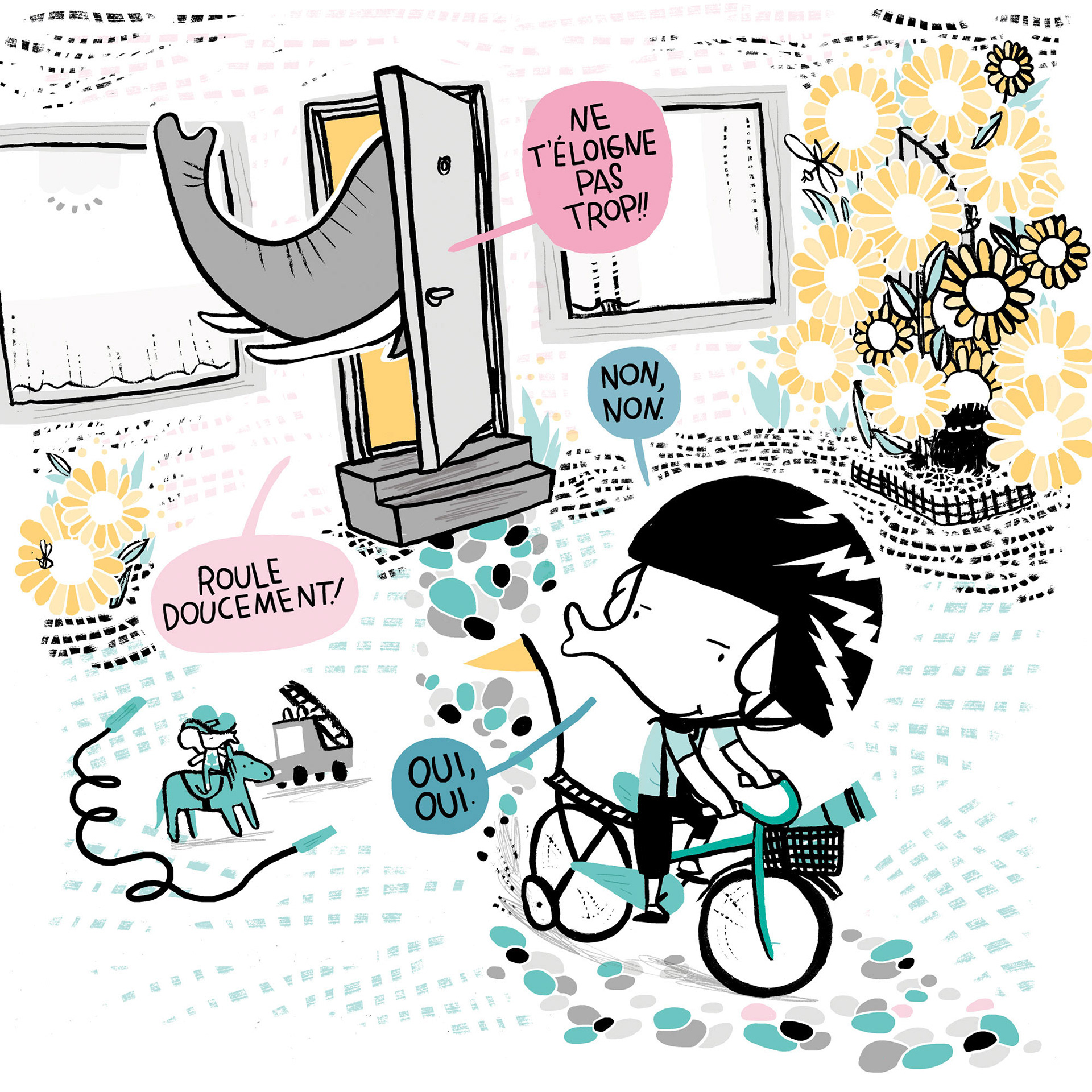 Children's comic Lola Olifante
