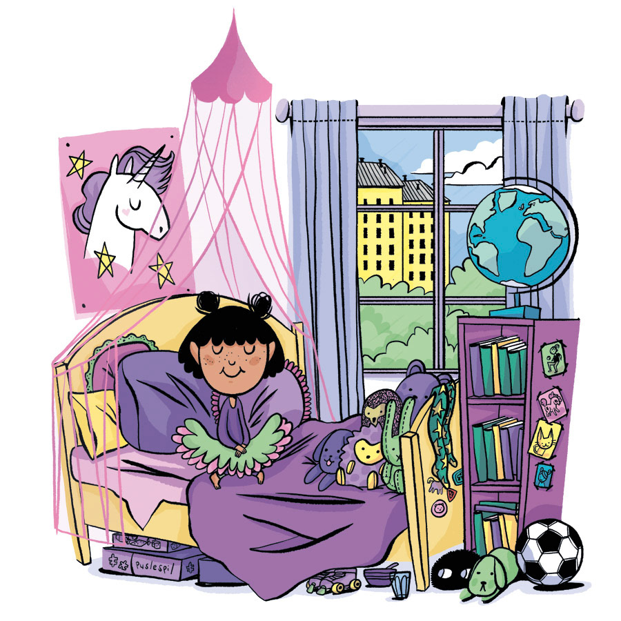 Unused illustration for a book project